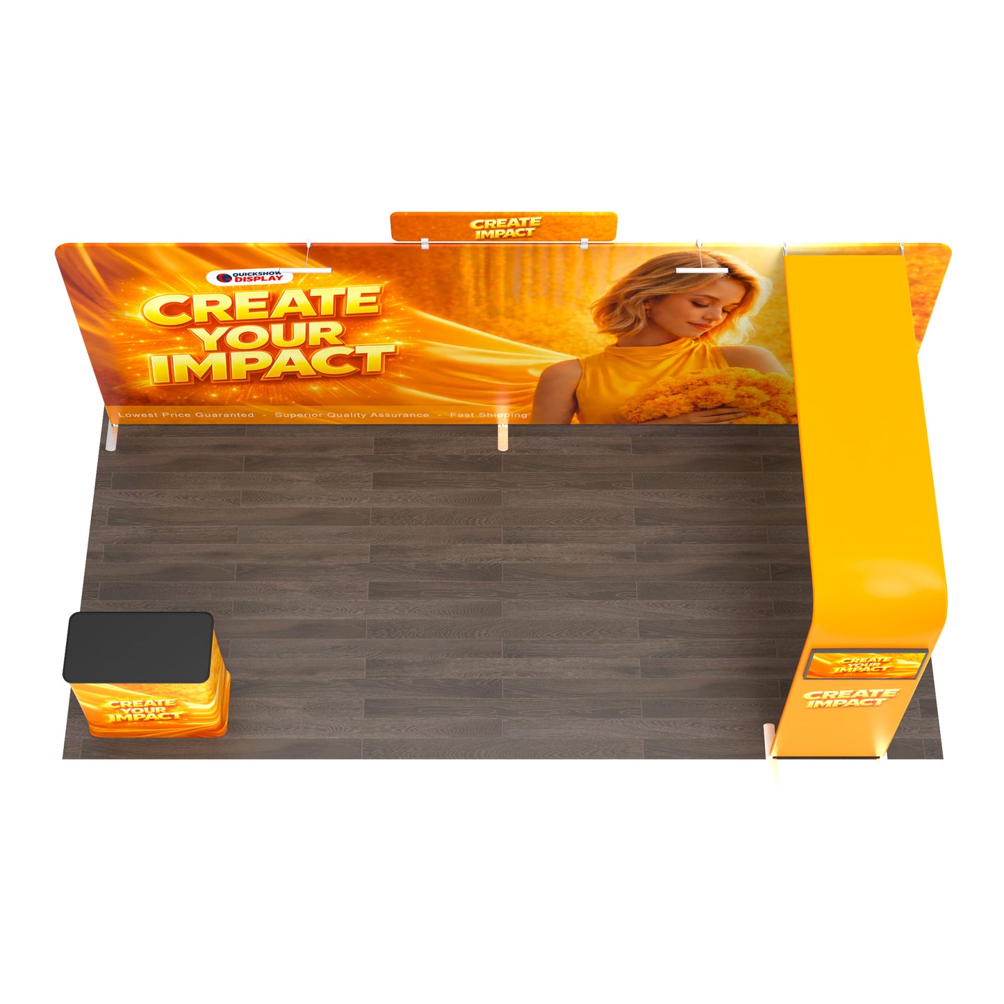 20ft TenseFlex™ Booth-Bridge - QuickShowDisplay