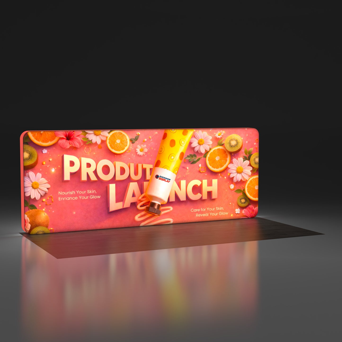 20ft TenseLight™ Booth Kit A - QuickShowDisplay