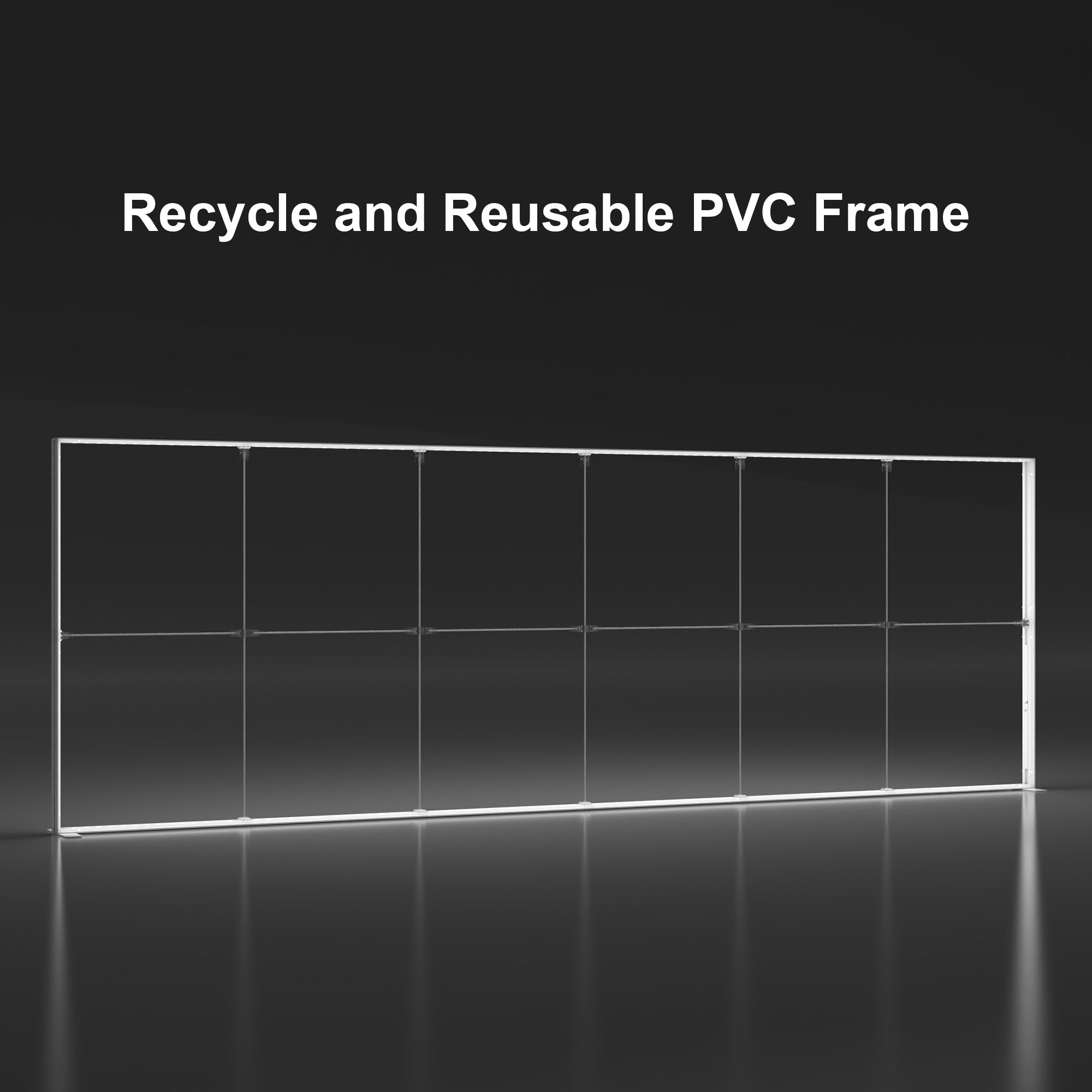 20x6.6ft PVC SEG Lightboxes - QuickShowDisplay