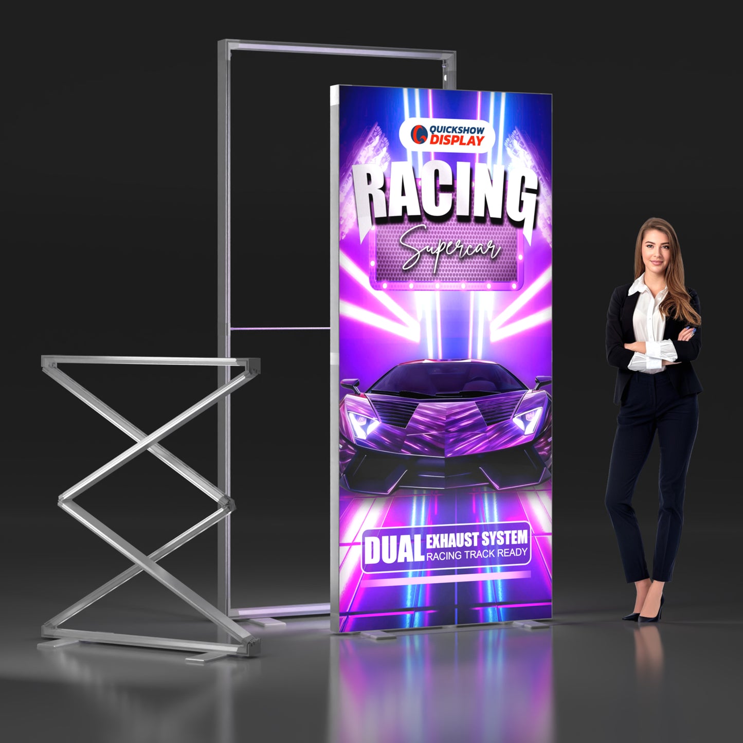 3.3x7.4ft Foldable Lightweight SEG Lightbox