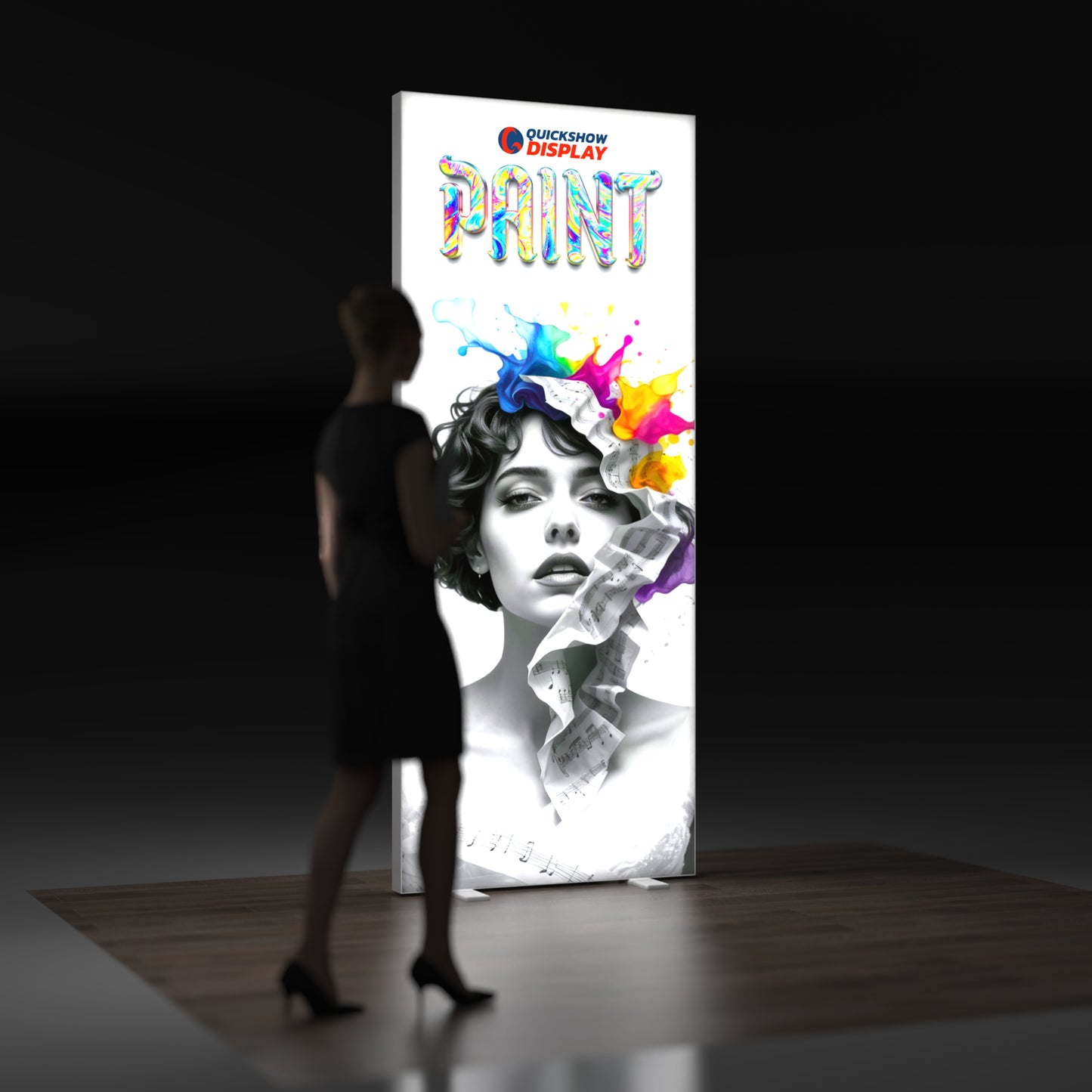 3.3x8.2ft EdgeLumi™ Collapsible SEG Lightboxes