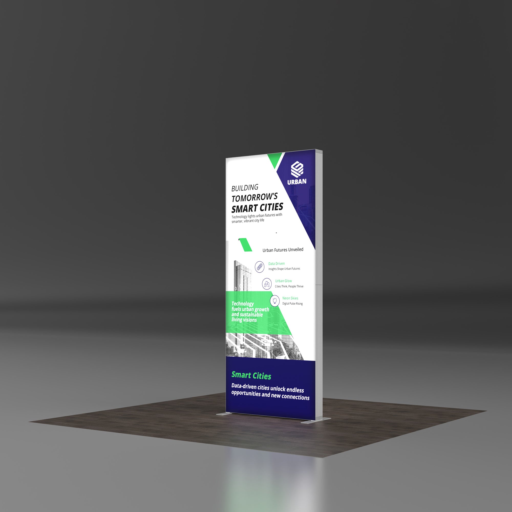 3ft Backlit SEG Lightbox Display
