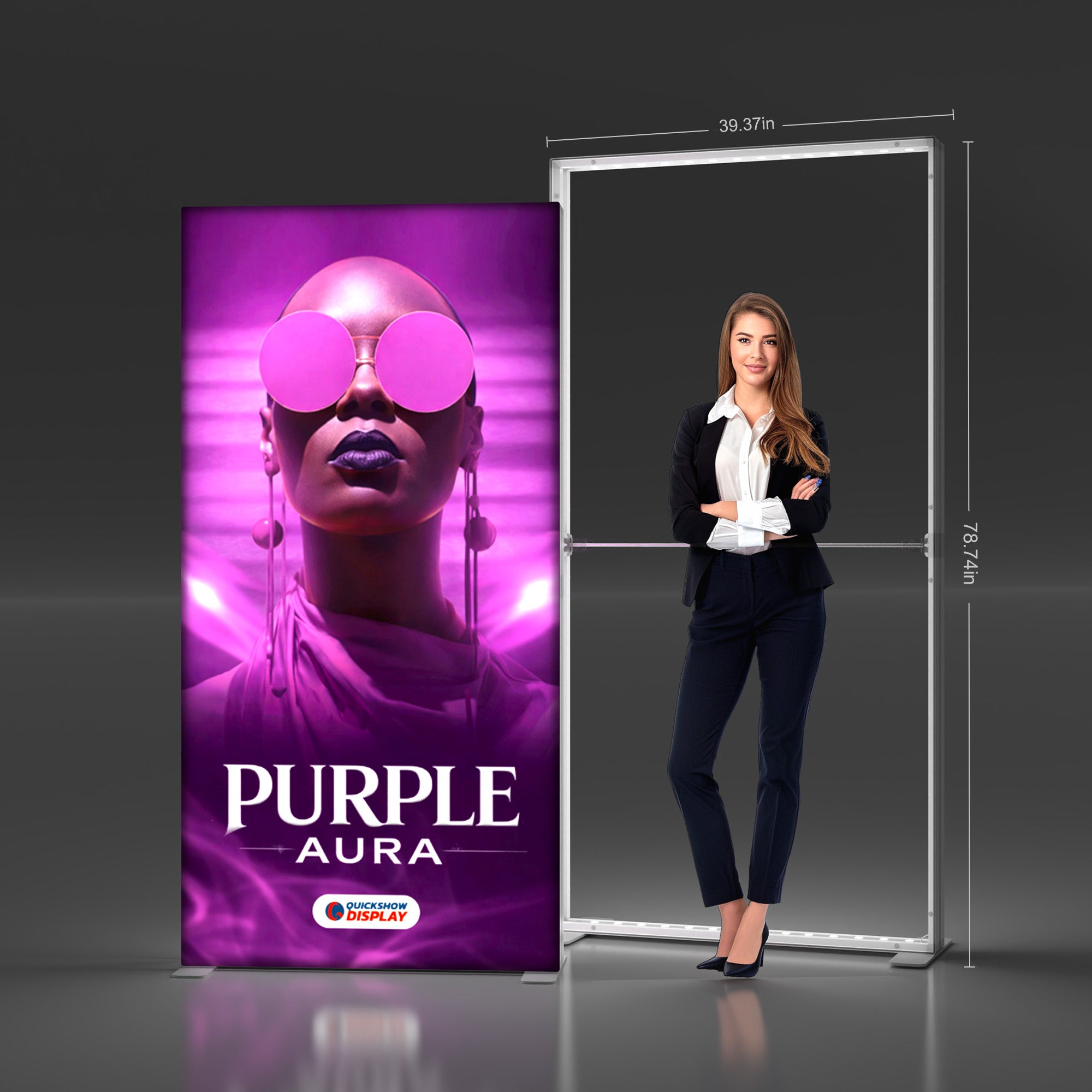 3.3x6.6ft PVC SEG Lightboxes