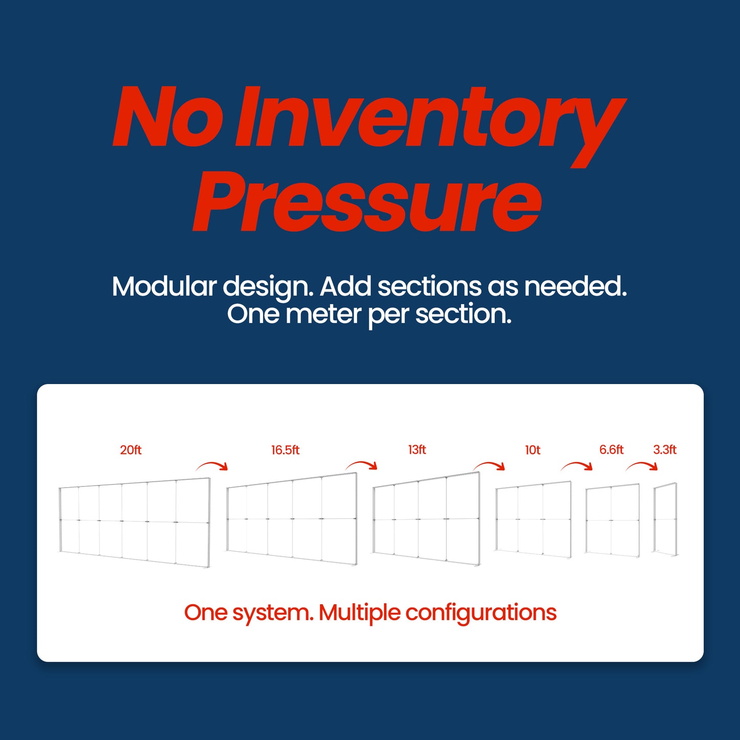 3.3x7.9ft PVC SEG Lightboxes
