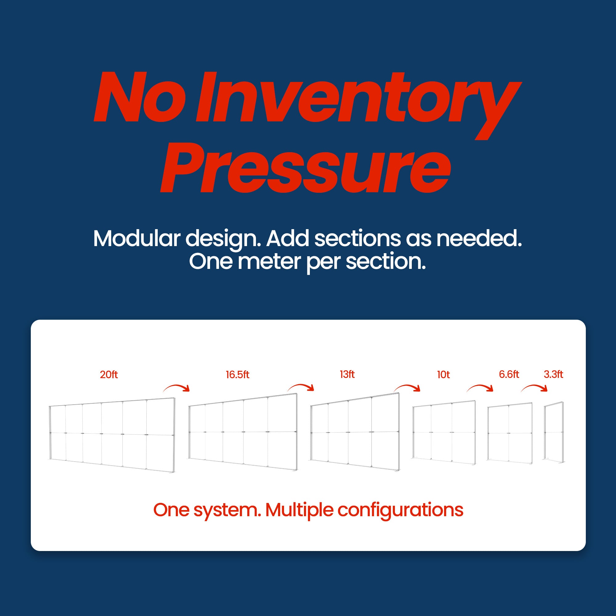 3.3x7.9ft PVC SEG Lightboxes