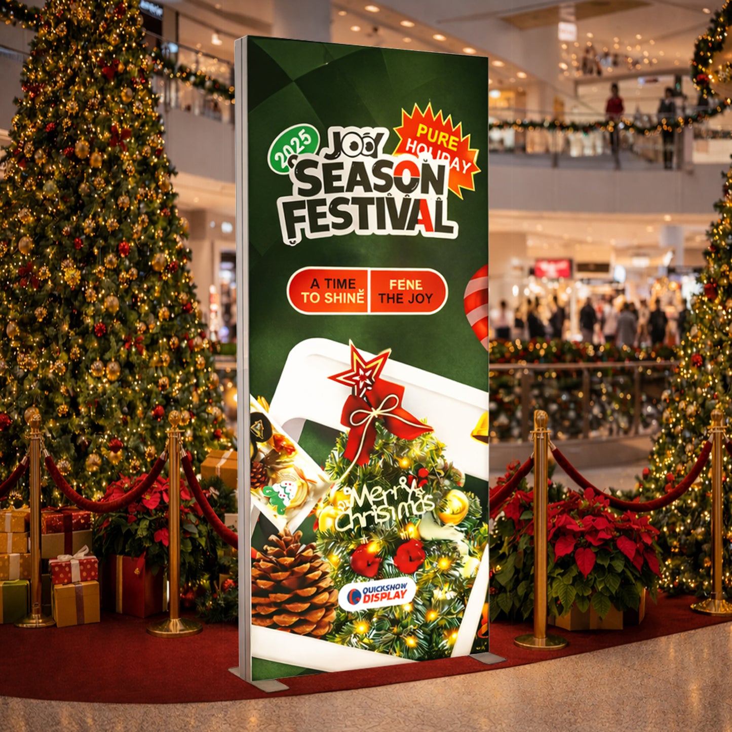 3.3x7.9ft PVC SEG Lightboxes