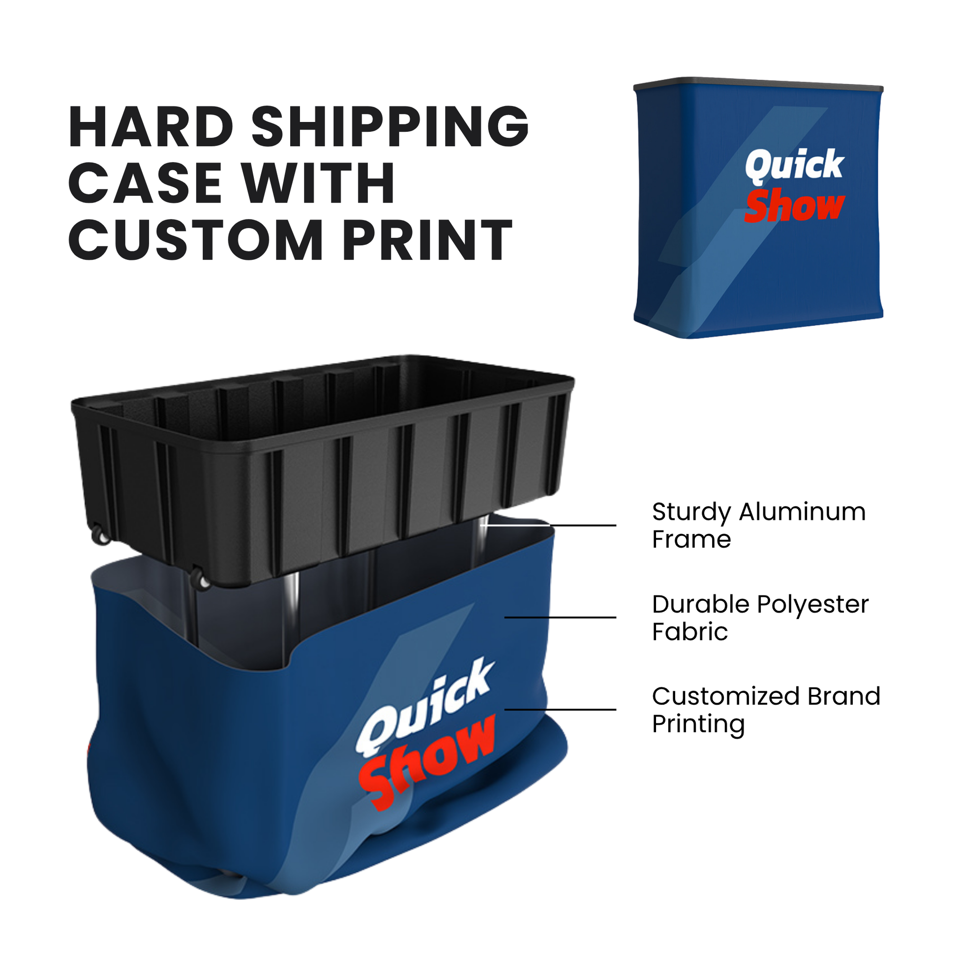 (2) Trasport Case - QuickShowDisplay