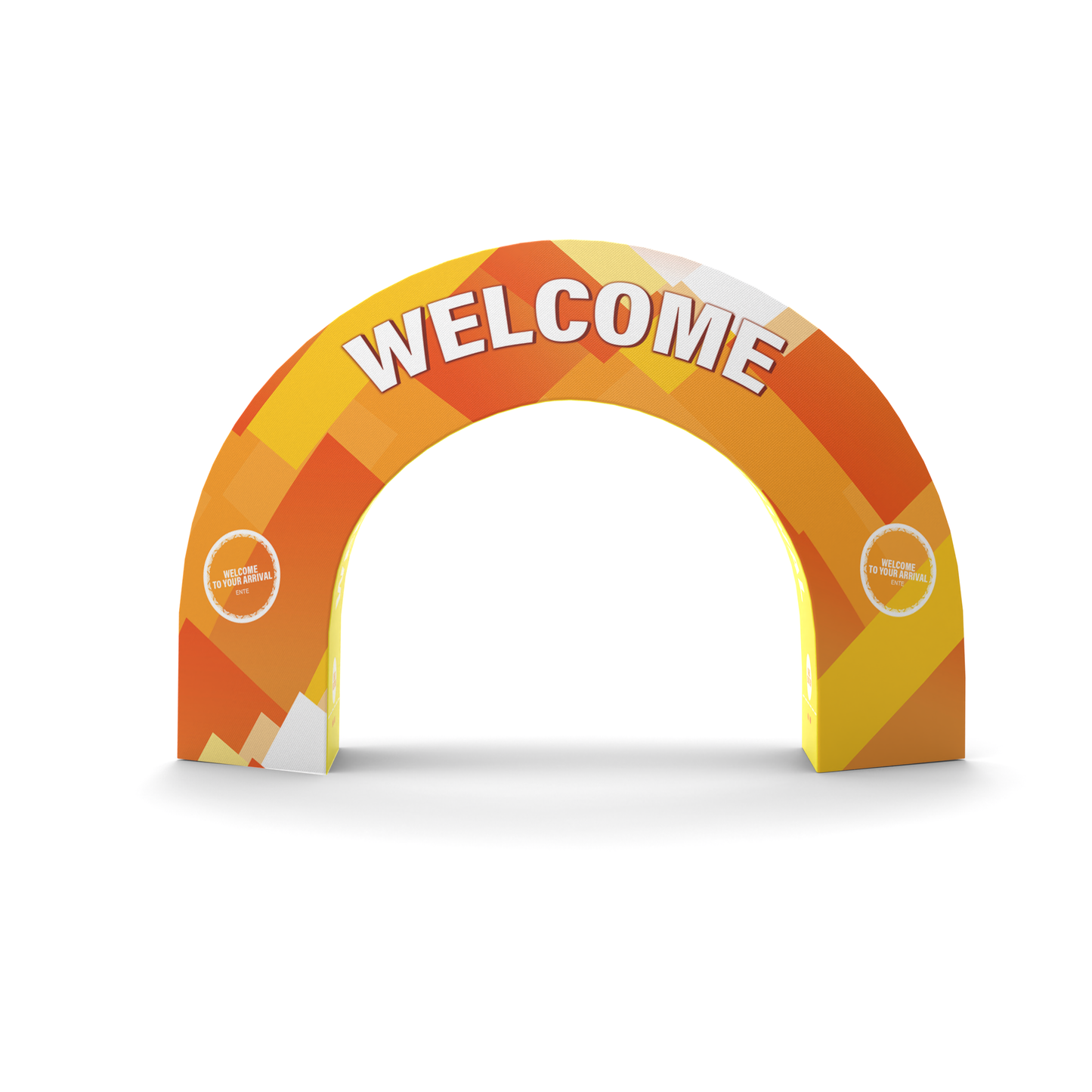 360 Brand Visibility Triangle Archway Banner Stand Display
