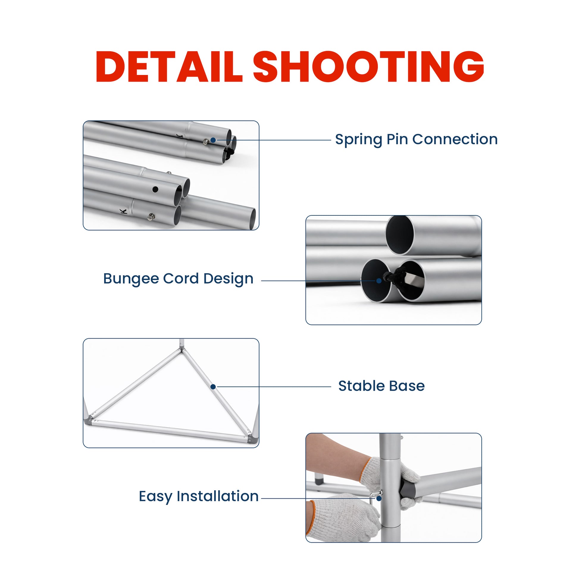 Custom 360 Brand Visibility Triangle Trade Show Arch Display - QuickShowDisplay