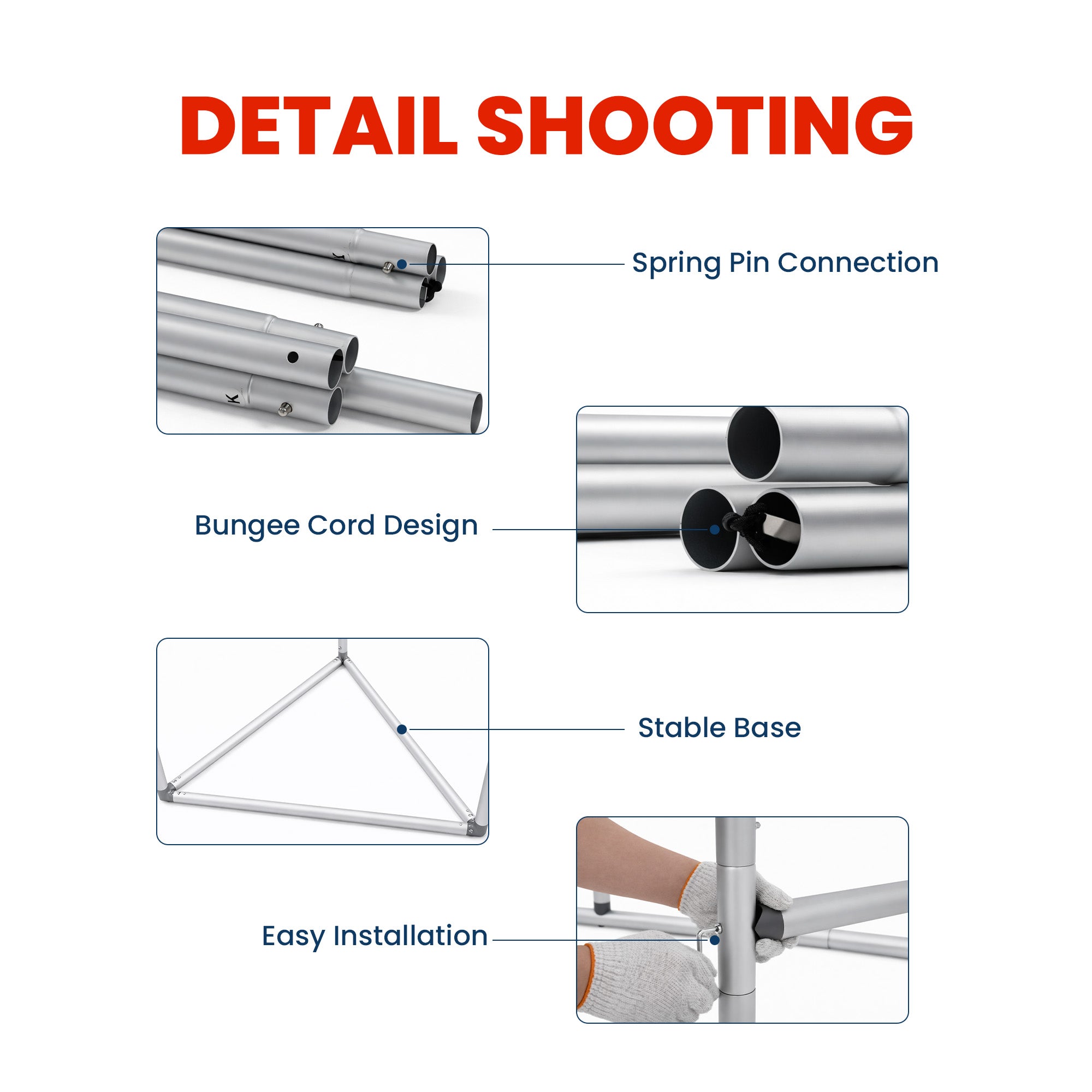 Custom 360 Brand Visibility Triangle Trade Show Arch Display - QuickShowDisplay