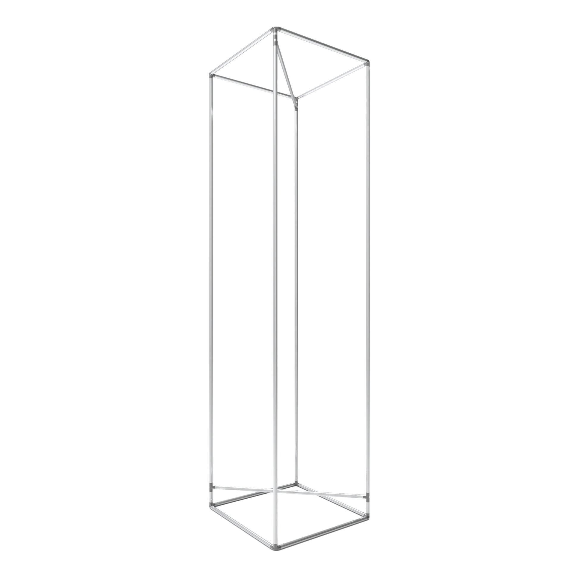 3ft Wide Square Trade Show Tower Display - QuickShowDisplay