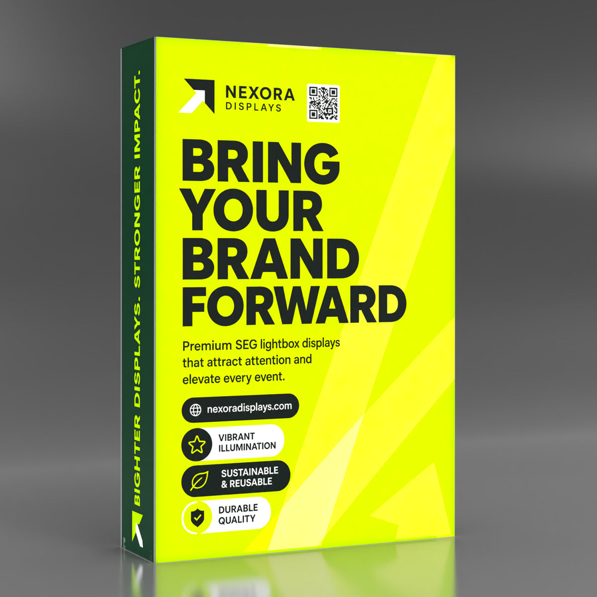 5ft TensePop™ Glow SEG Pop-Up Display