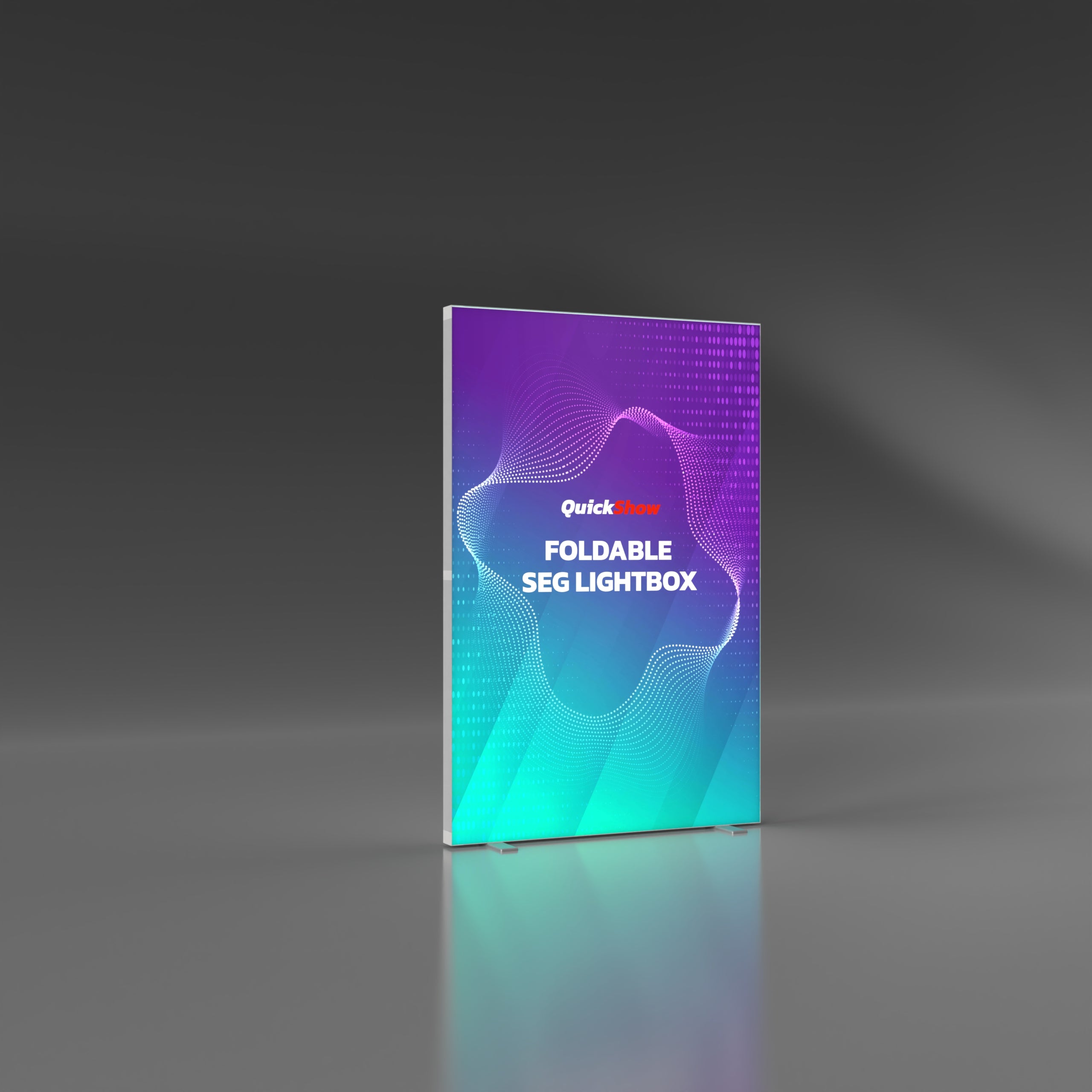 Foldable Lightweight SEG Lightbox Displays