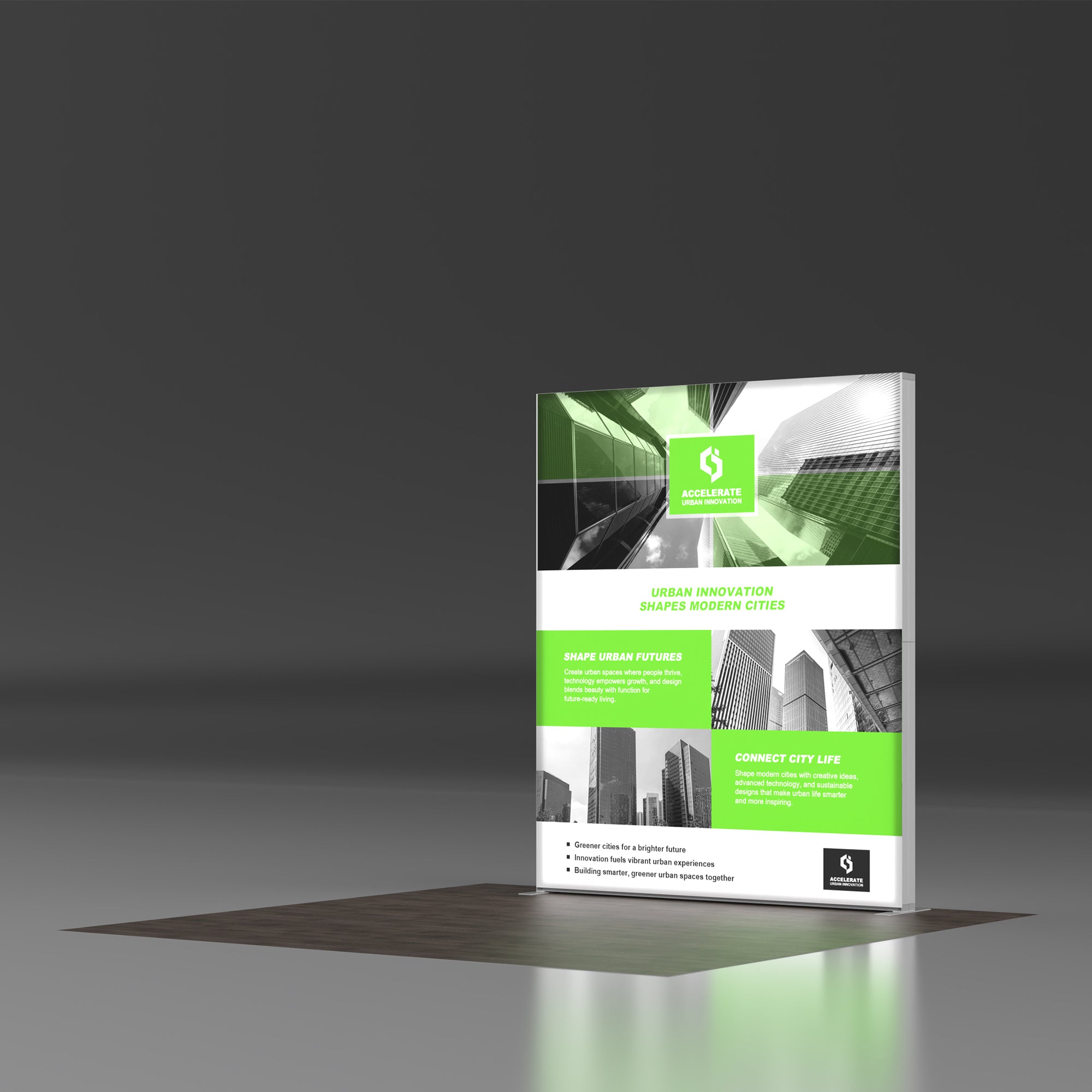 6.5ft Backlit SEG Lightbox Display