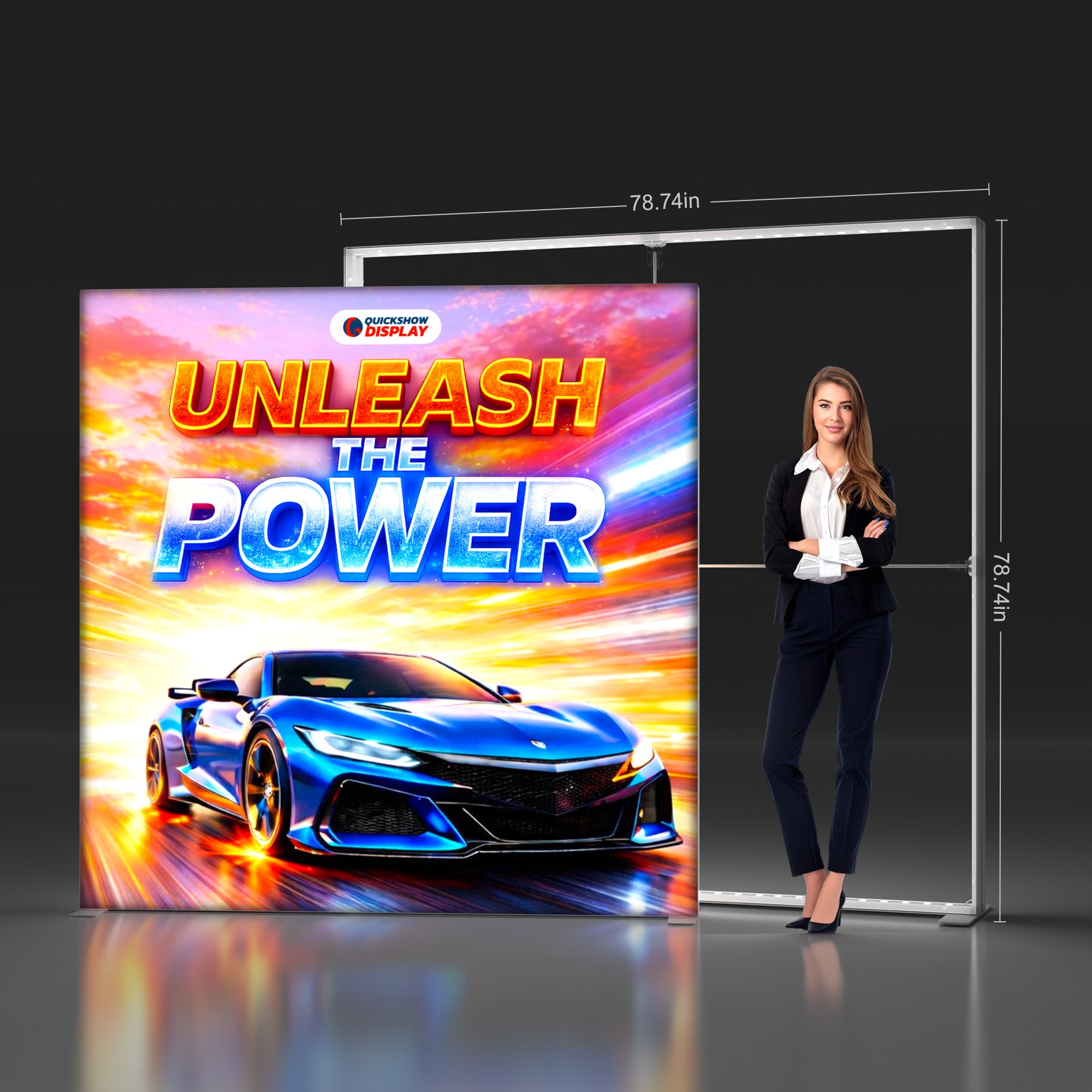 6.6x6.6ft PVC SEG Lightboxes