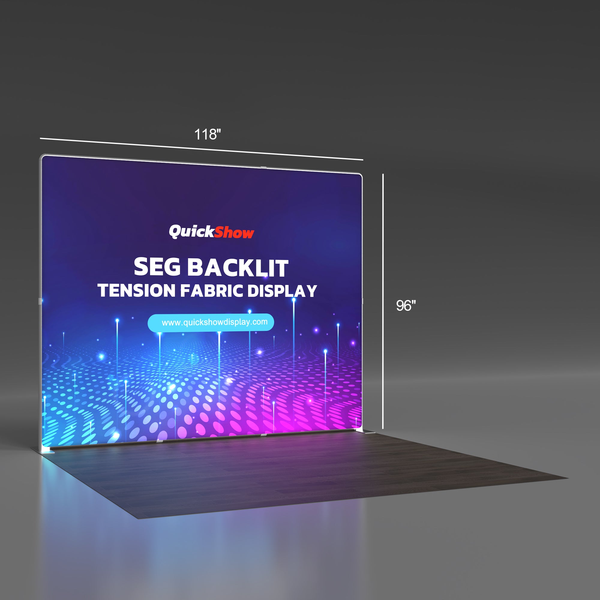 10ft Ultra-Bright Modular SEG Backlit Displays