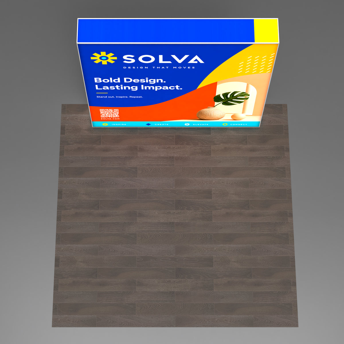 7.5ft TensePop™ Glow SEG Pop-Up Display - QuickShowDisplay