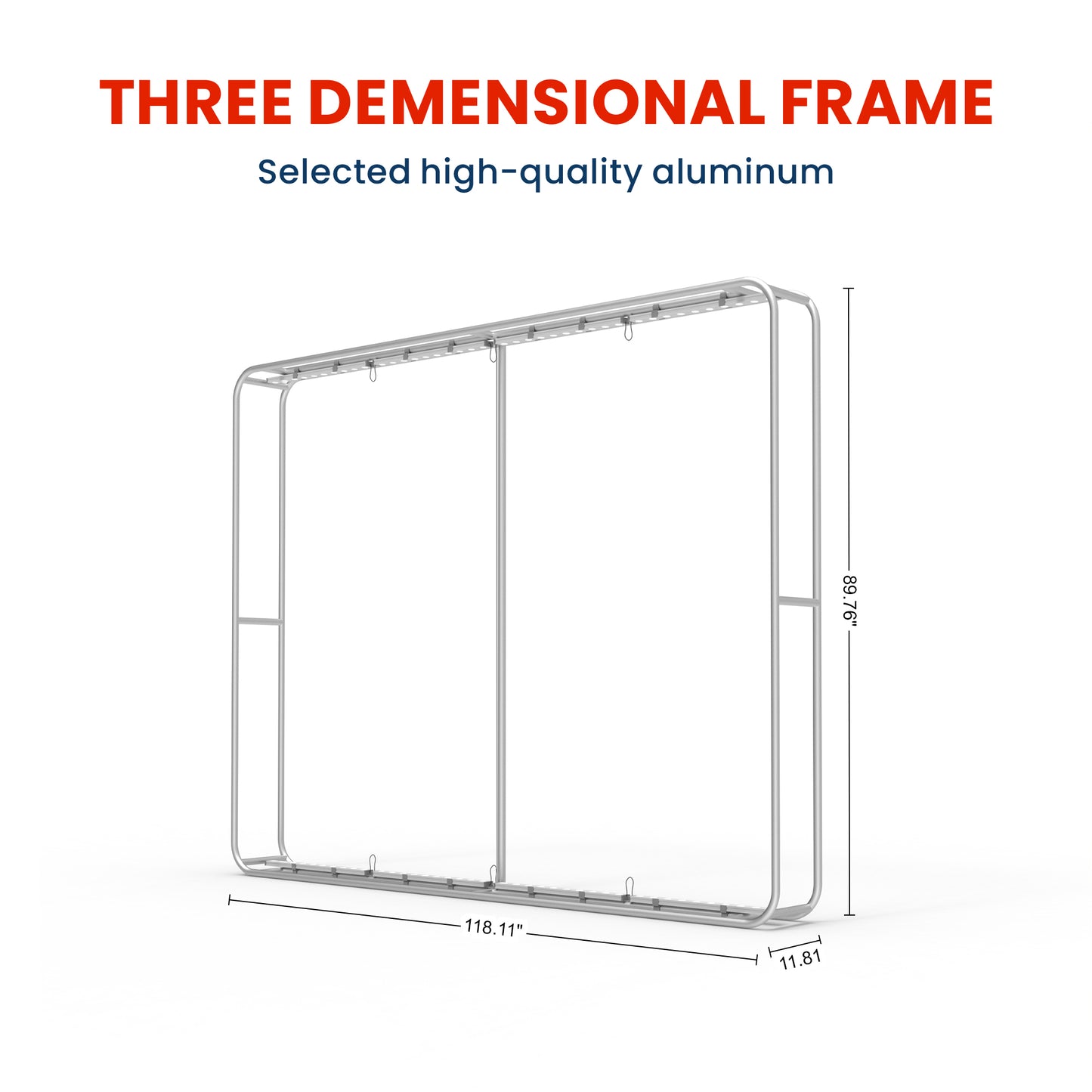 10ft TenseLight™ Booth Kit C - QuickShowDisplay