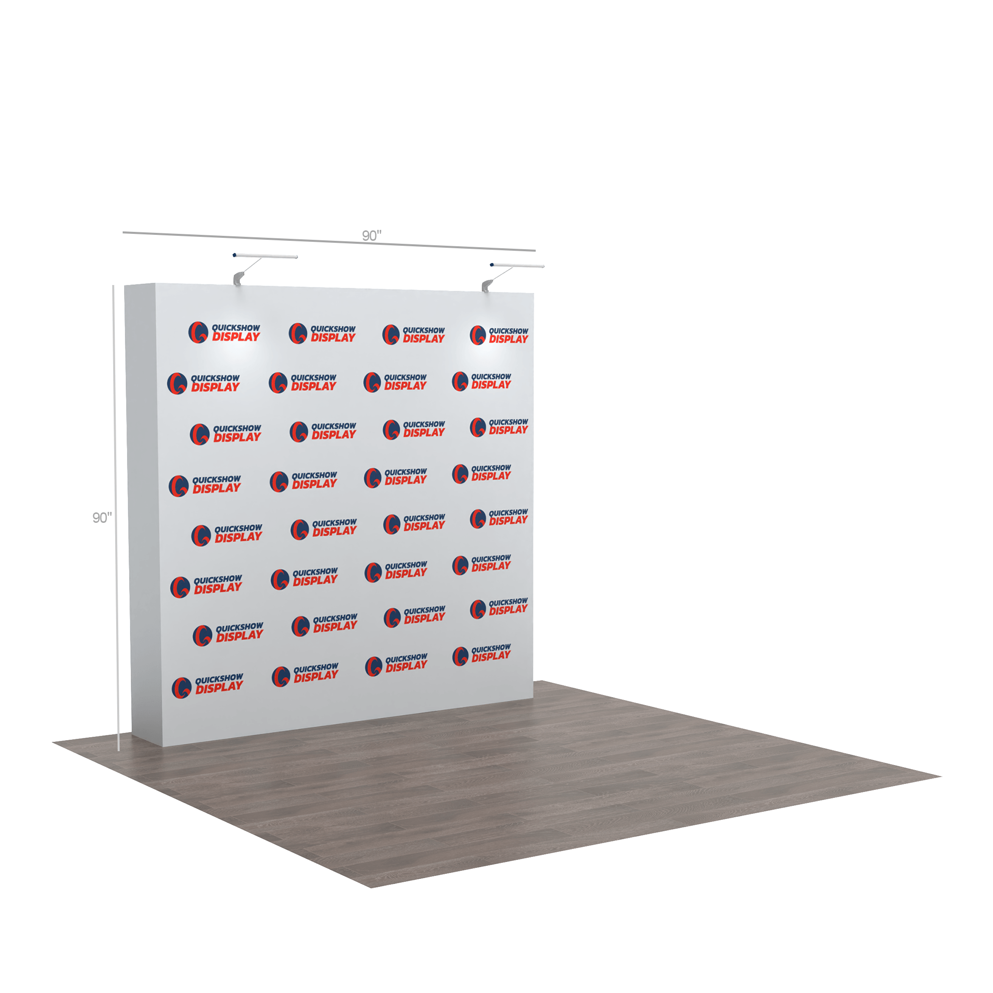 8ft Flat Pop up Display