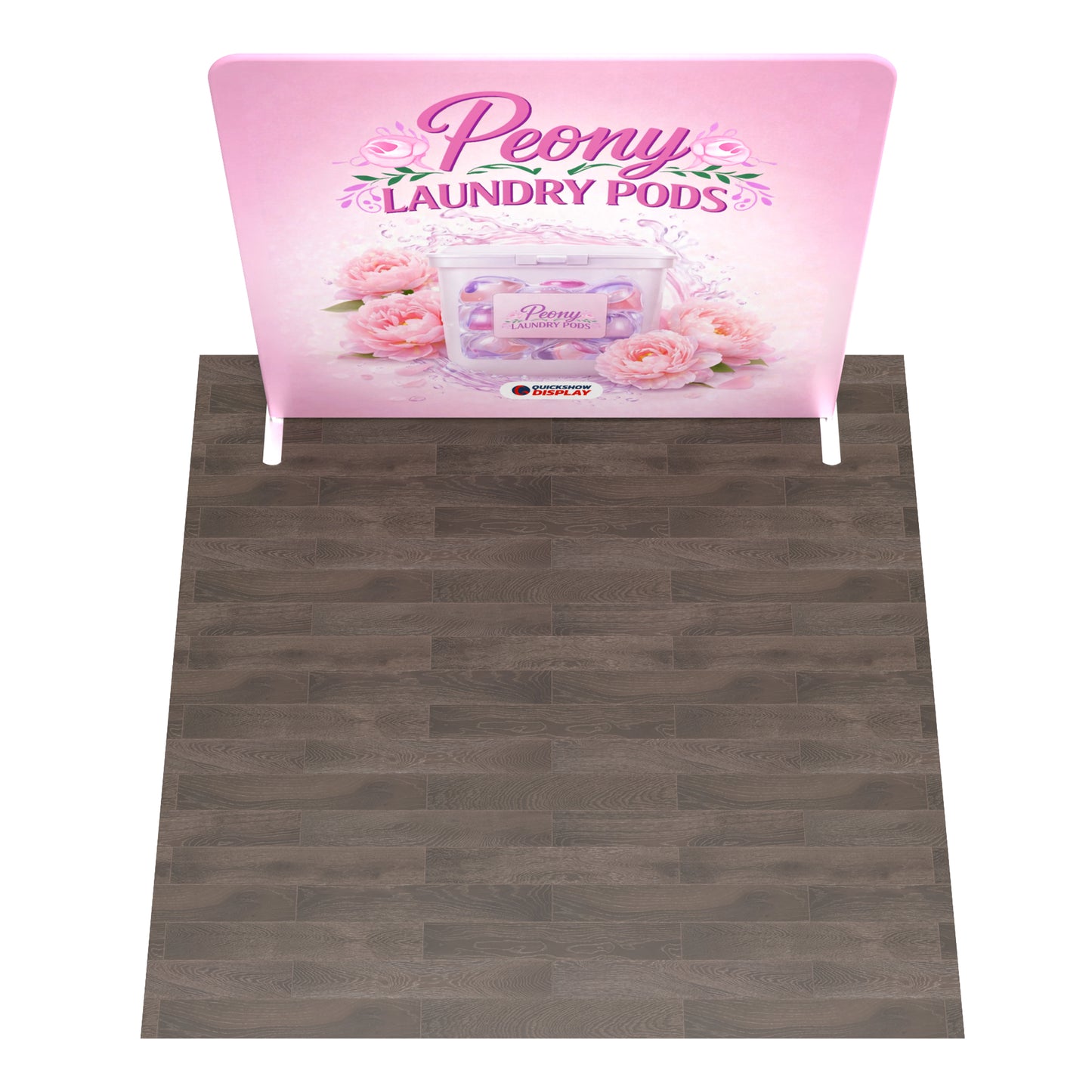 8ft TenseFlex™ Fabric Backdrop-Straight - QuickShowDisplay