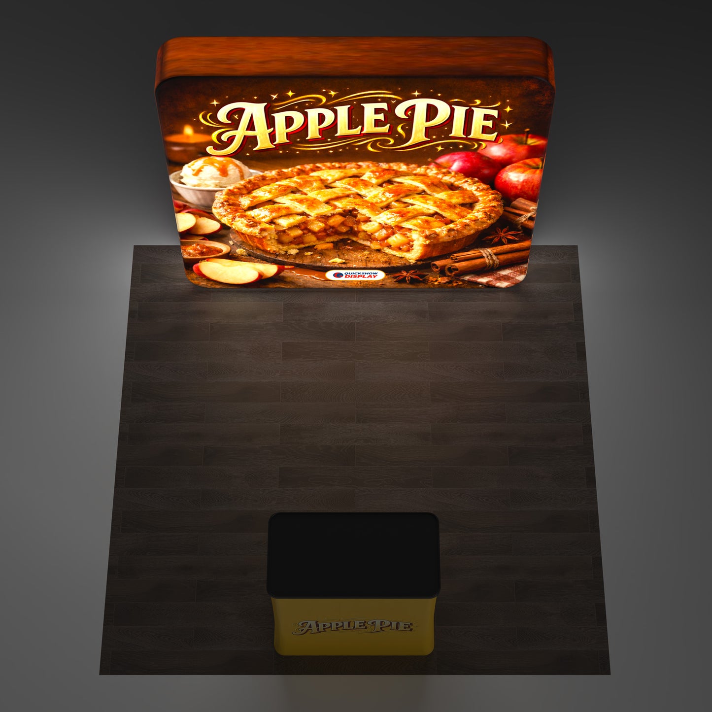 8ft TenseLight™ Booth Kit A - QuickShowDisplay