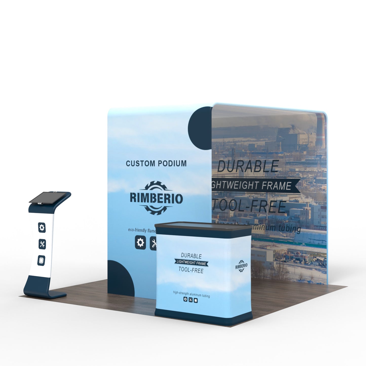 10x10 Inline Trade Show Booth 13