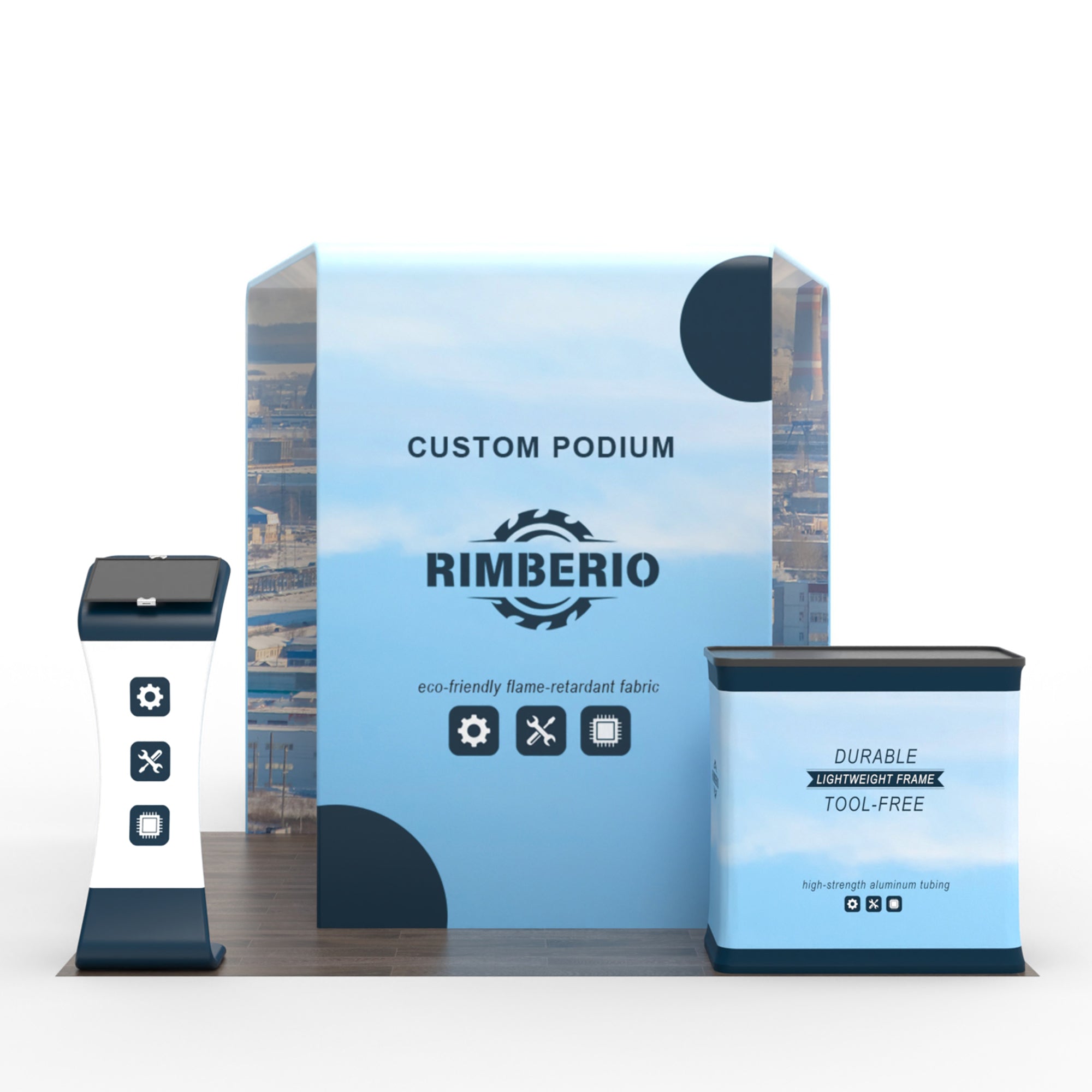 10x10 Inline Trade Show Booth 13