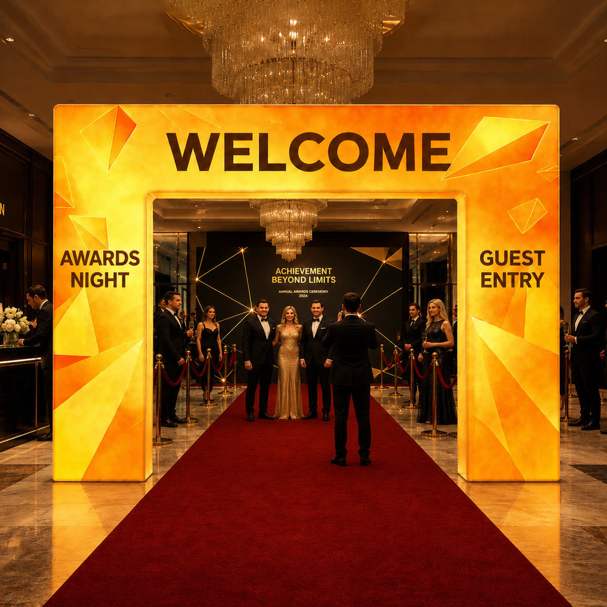 Event Entrance Arch Display