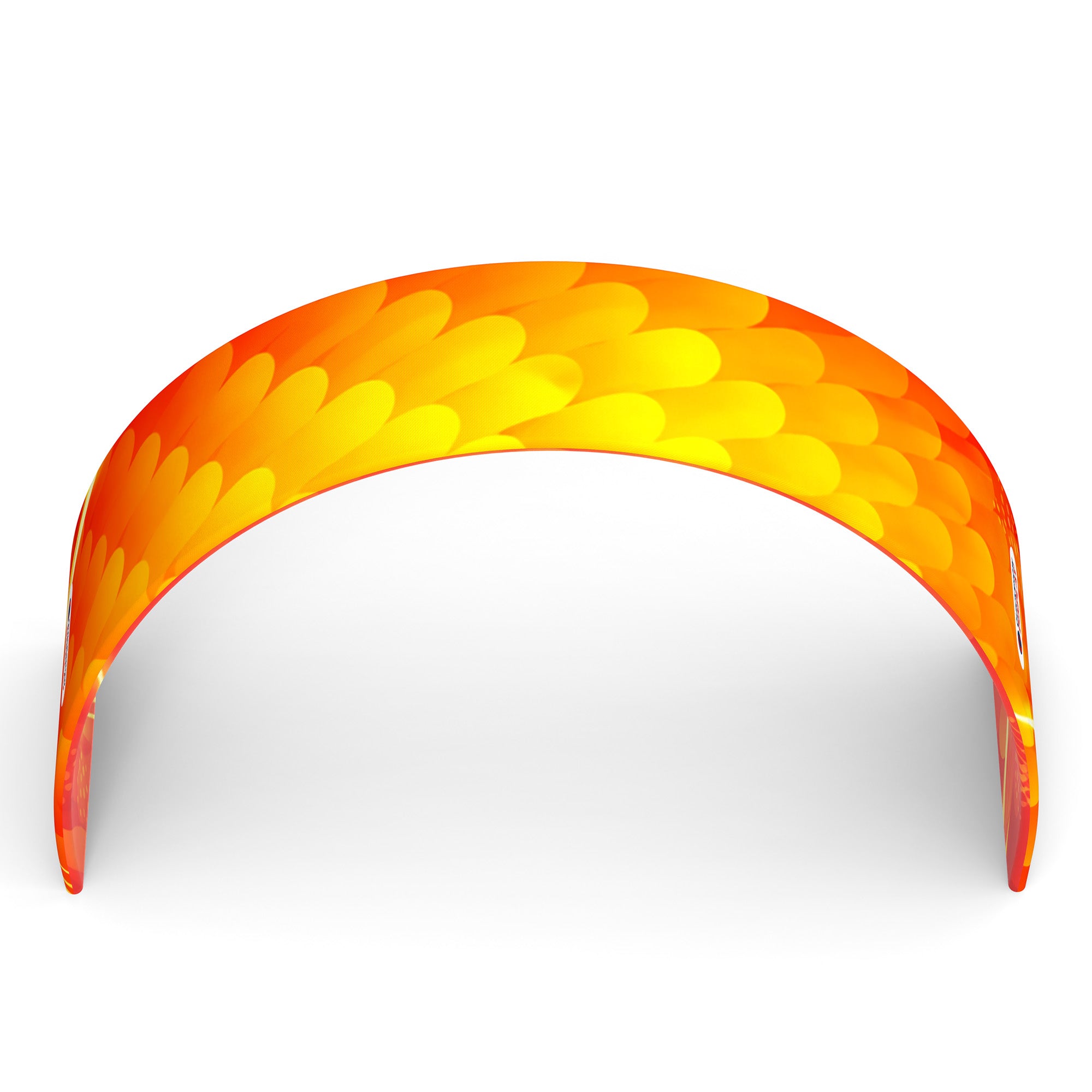 Custom Extra Wide Base Triangle Trade Show Arch Display - QuickShowDisplay