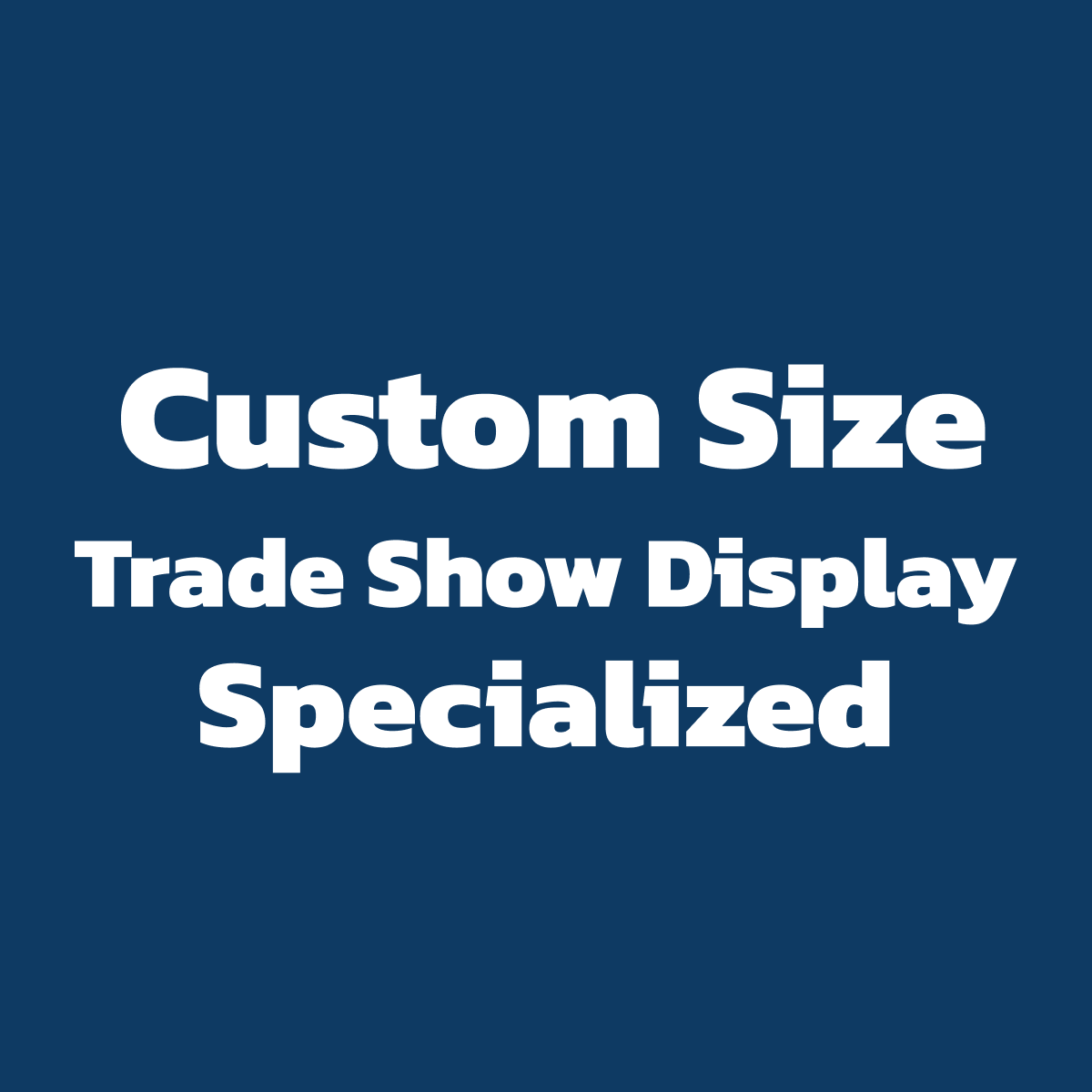 Product Size - QuickShowDisplay