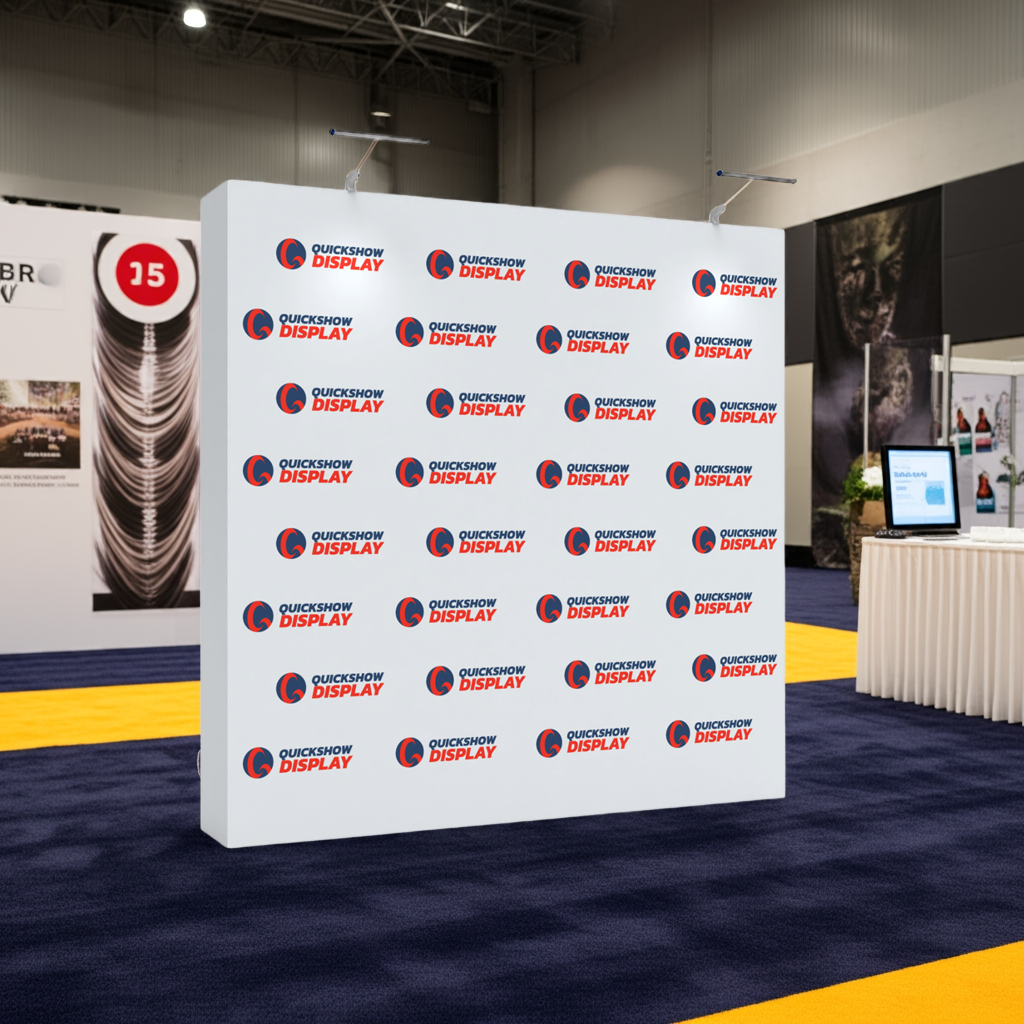 8ft Flat Pop up Display