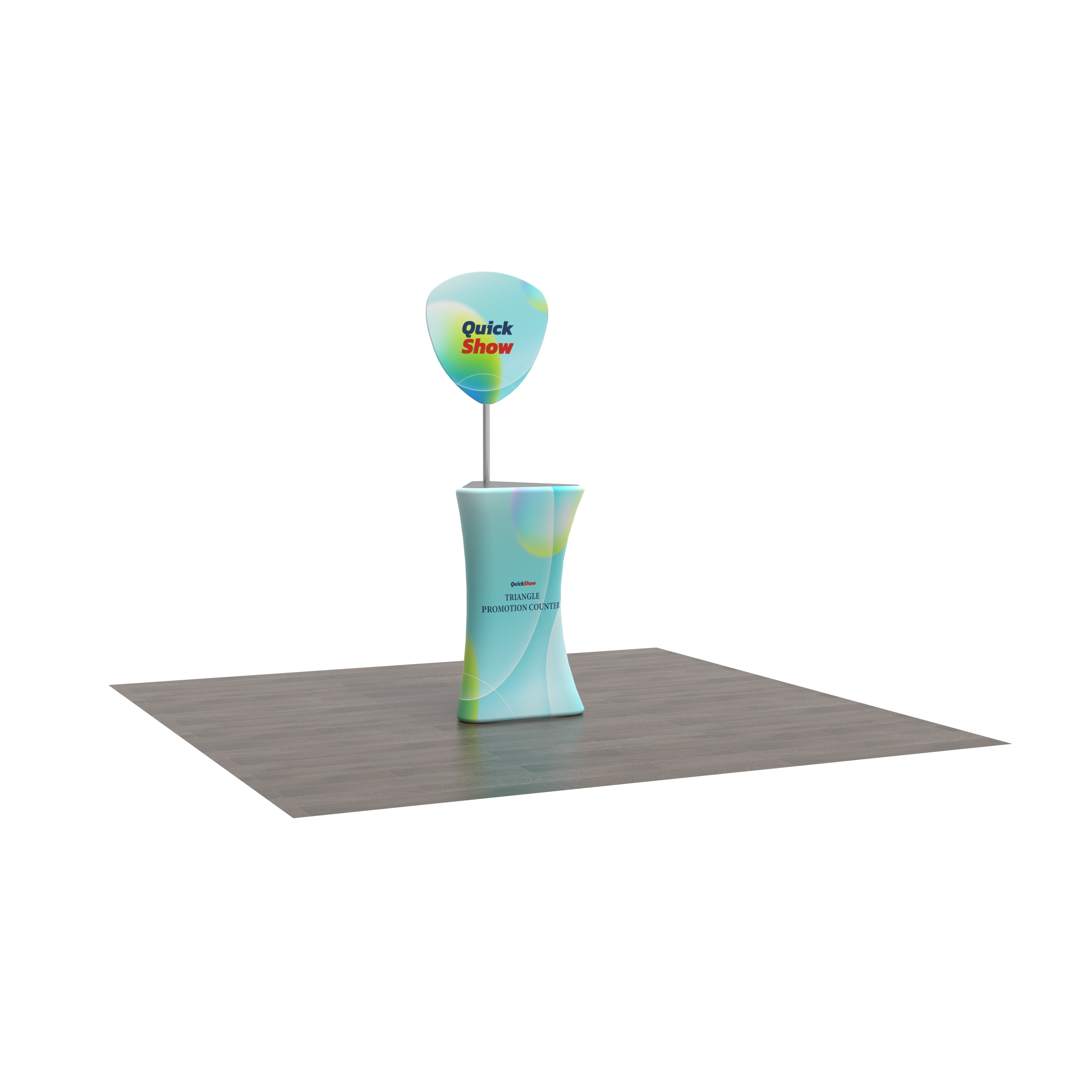 Triangle Promotion Display Stand