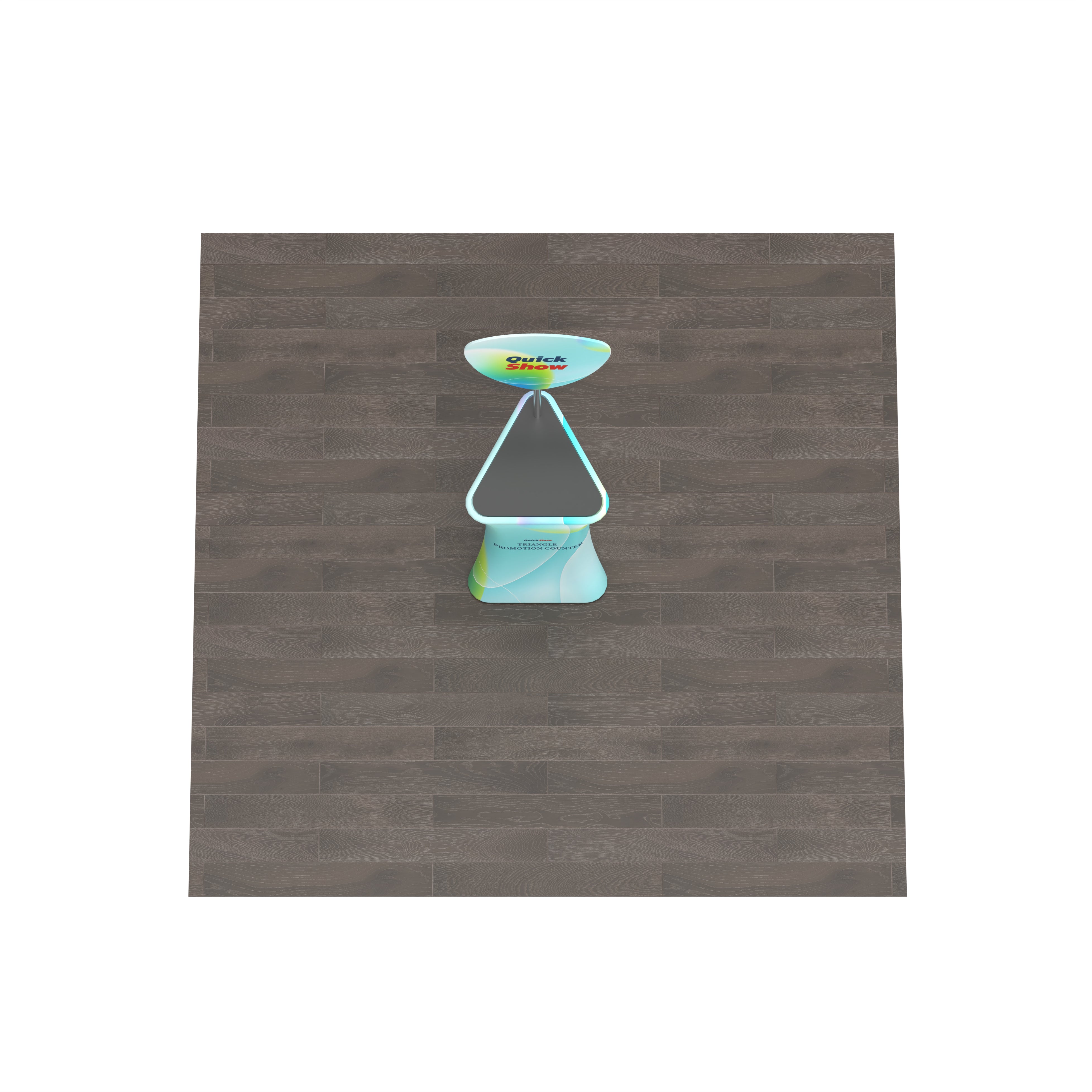 Triangle Promotion Display Stand