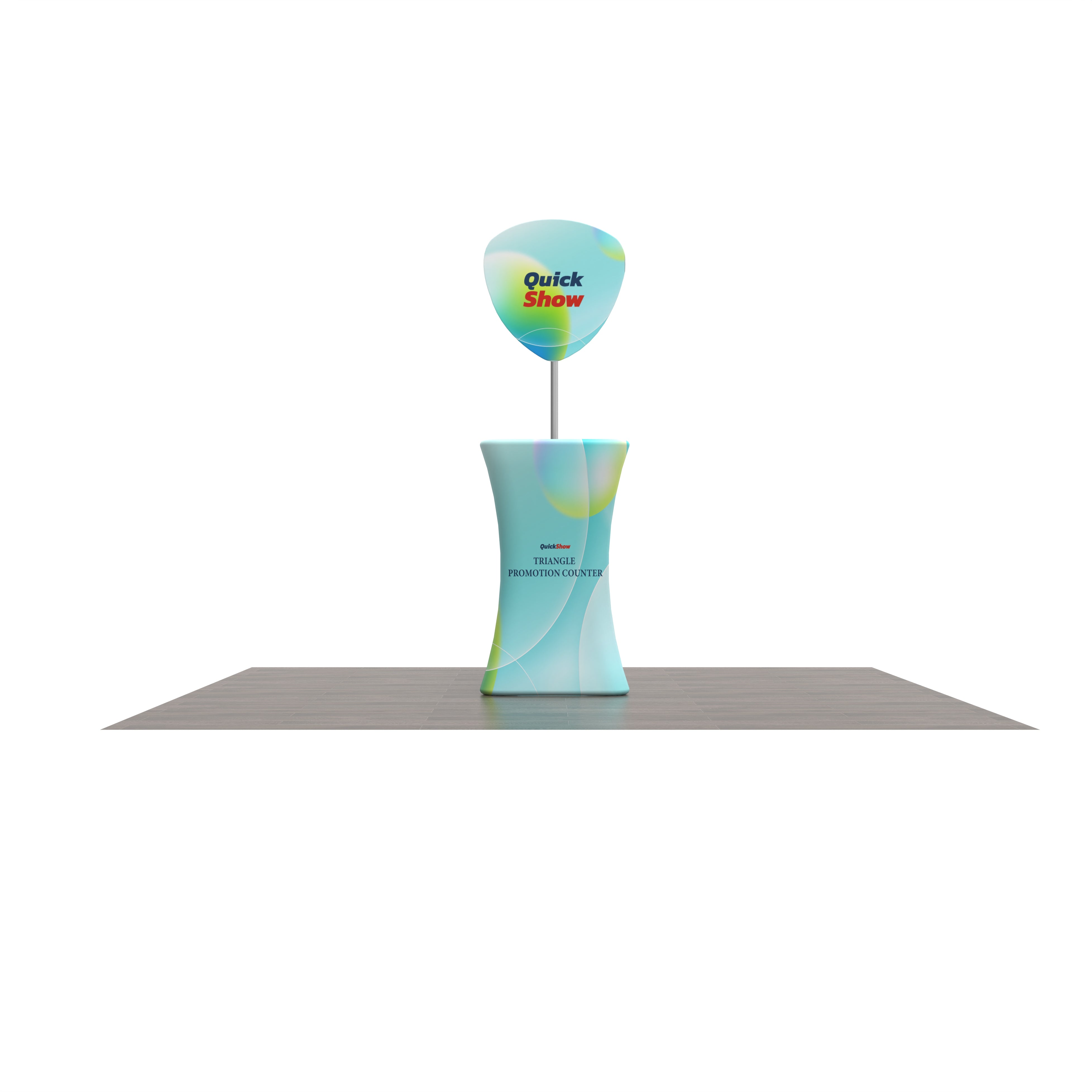 Triangle Promotion Display Stand