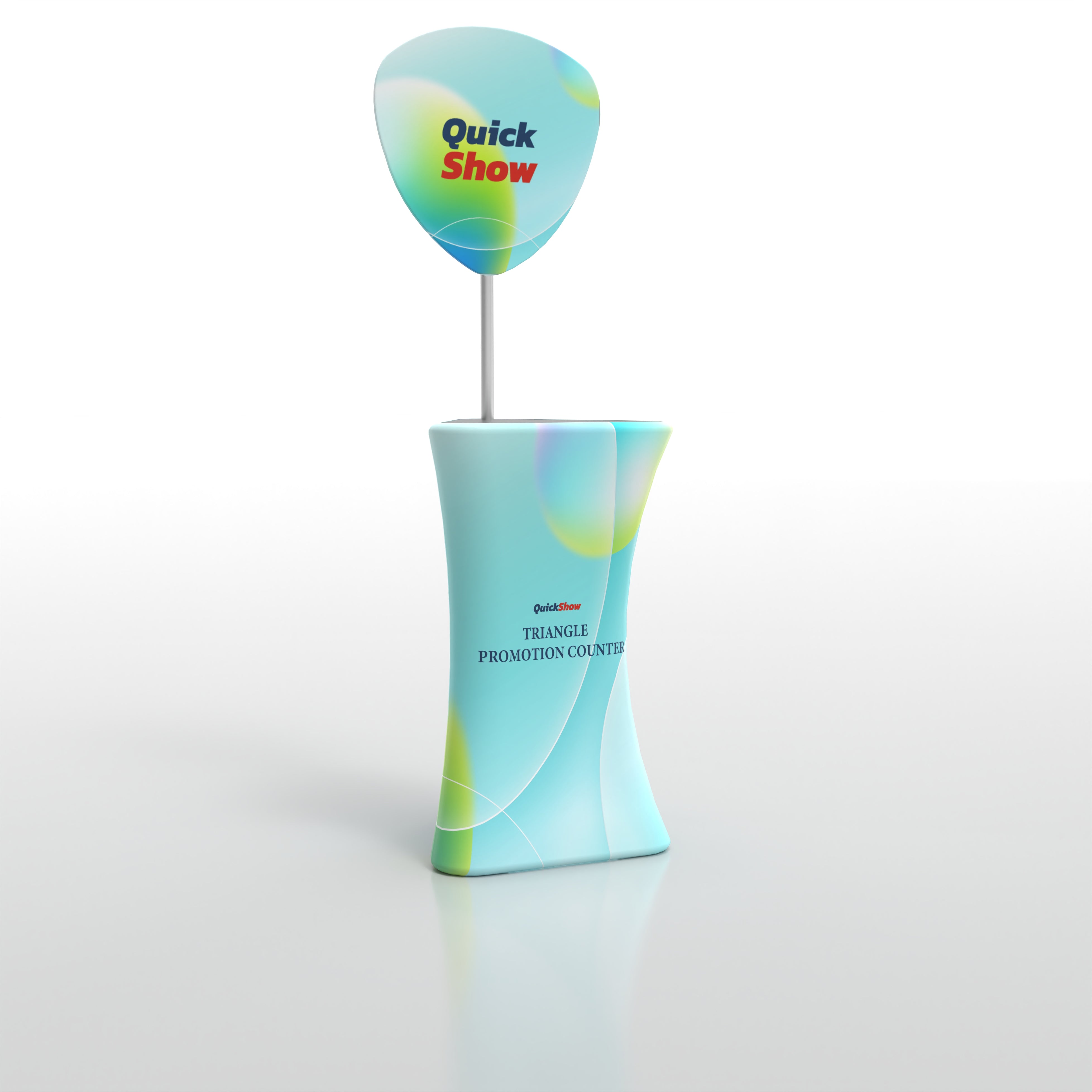 Triangle Promotion Display Stand