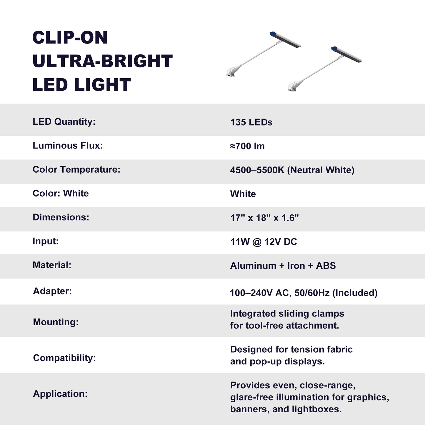 10x10 TensePop Trade Show Booth - Curved
