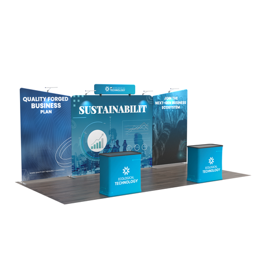 Modular 10x20 TenseFlex Trade Show Displays A