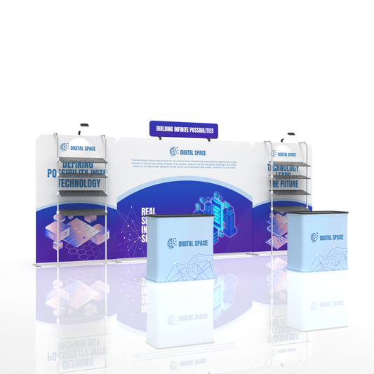 Modular 10x20 TenseFlex Trade Show Displays B