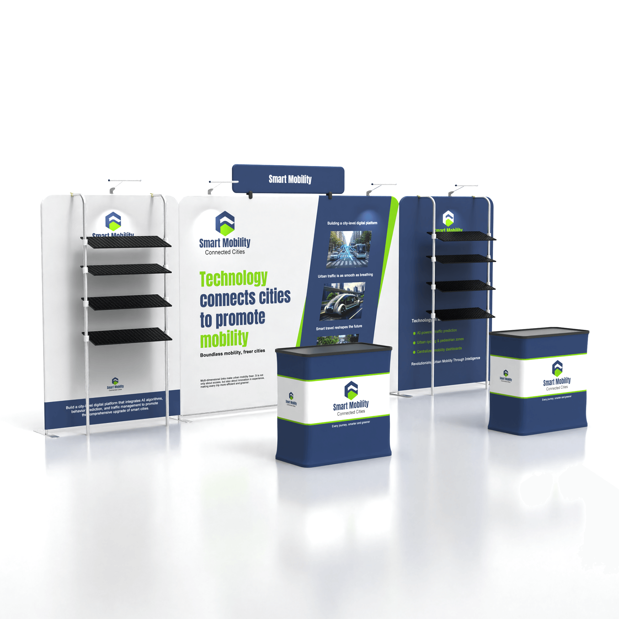 10x20 TenseFlex Trade Show Displays