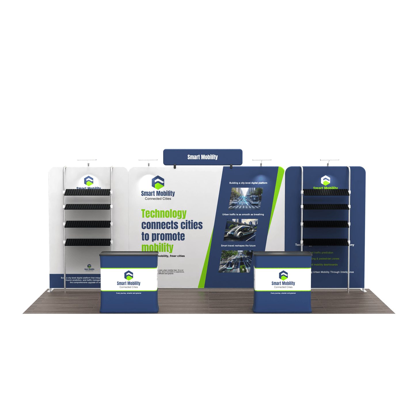Modular 10x20 TenseFlex Trade Show Booth B