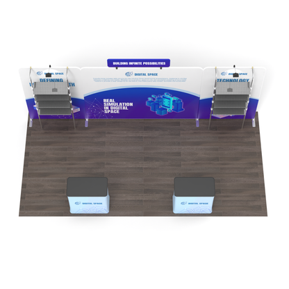 Modular 10x20 TenseFlex Trade Show Displays B
