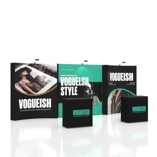 Modular 10x20 TensePop Trade Show Displays B