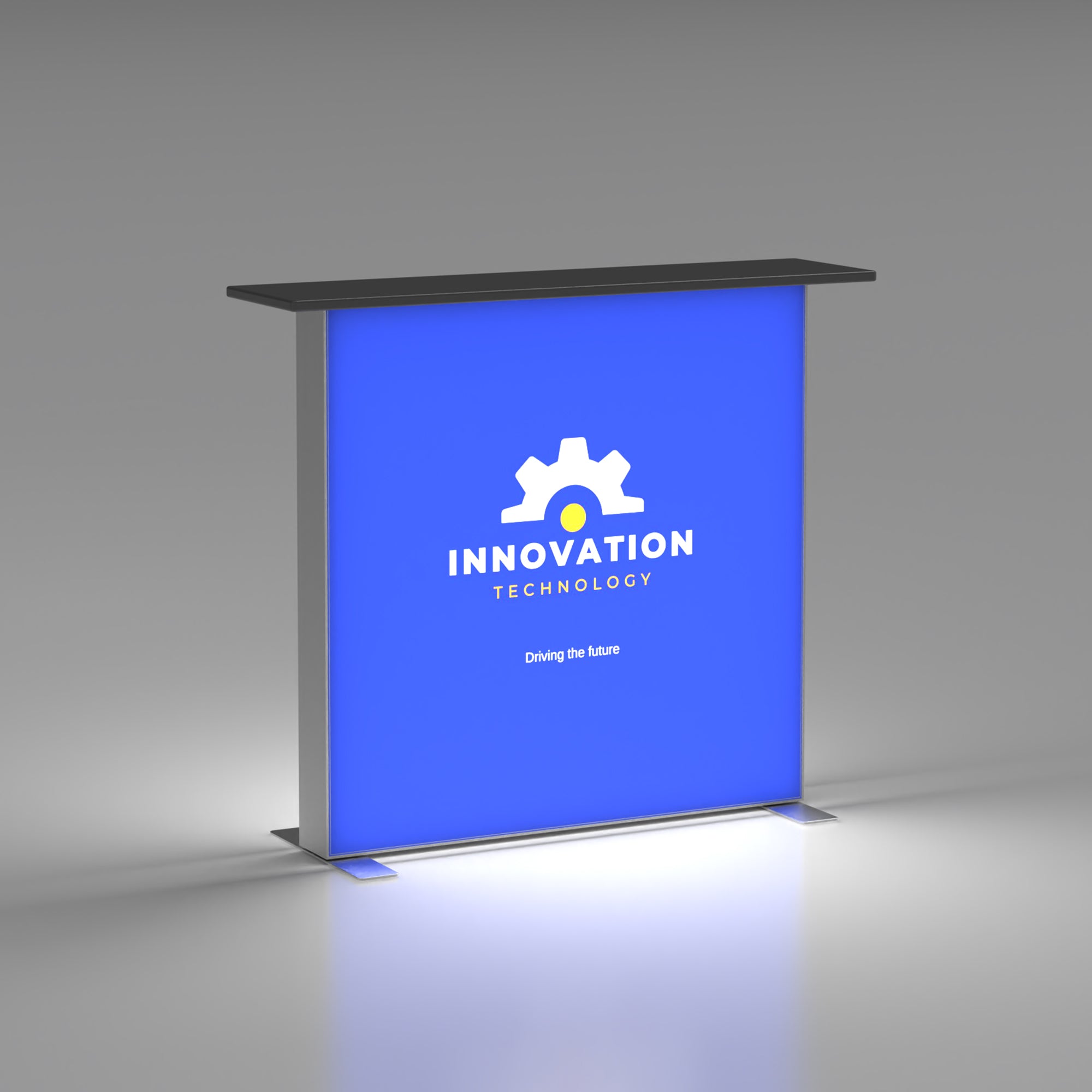 SEG Fabric Backlit Counter