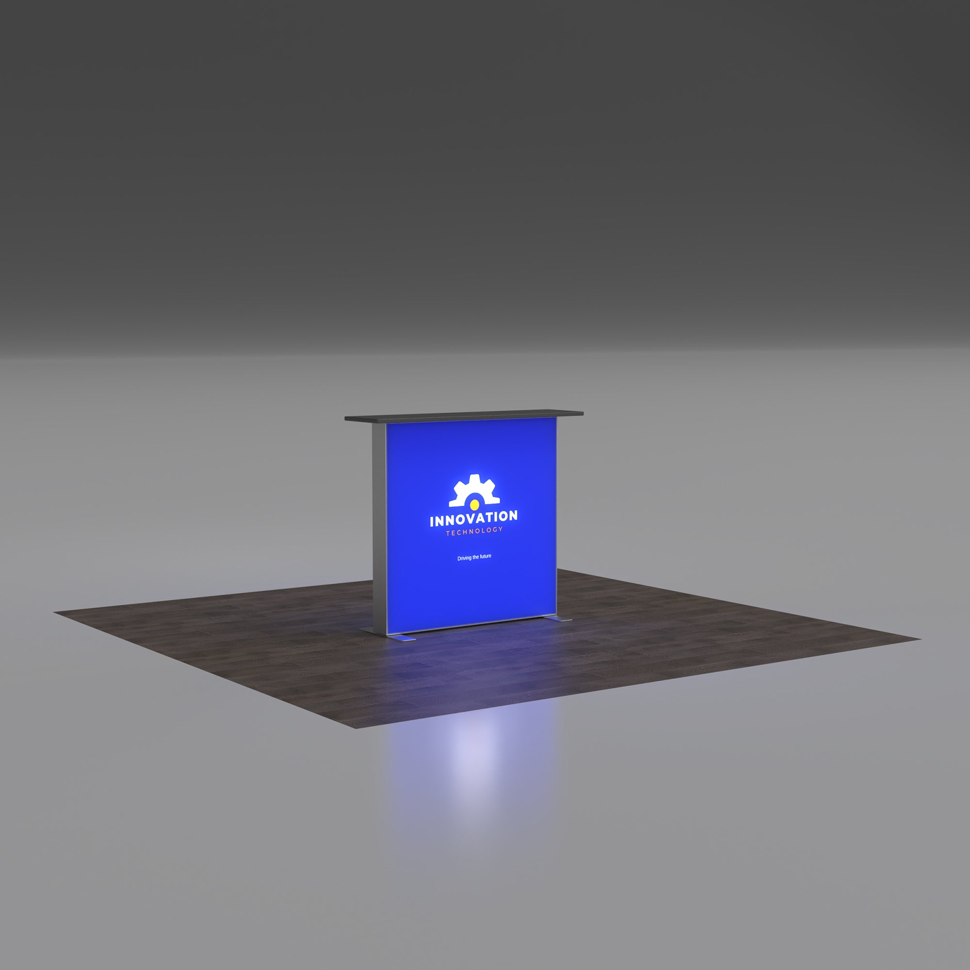 SEG Fabric Backlit Counter