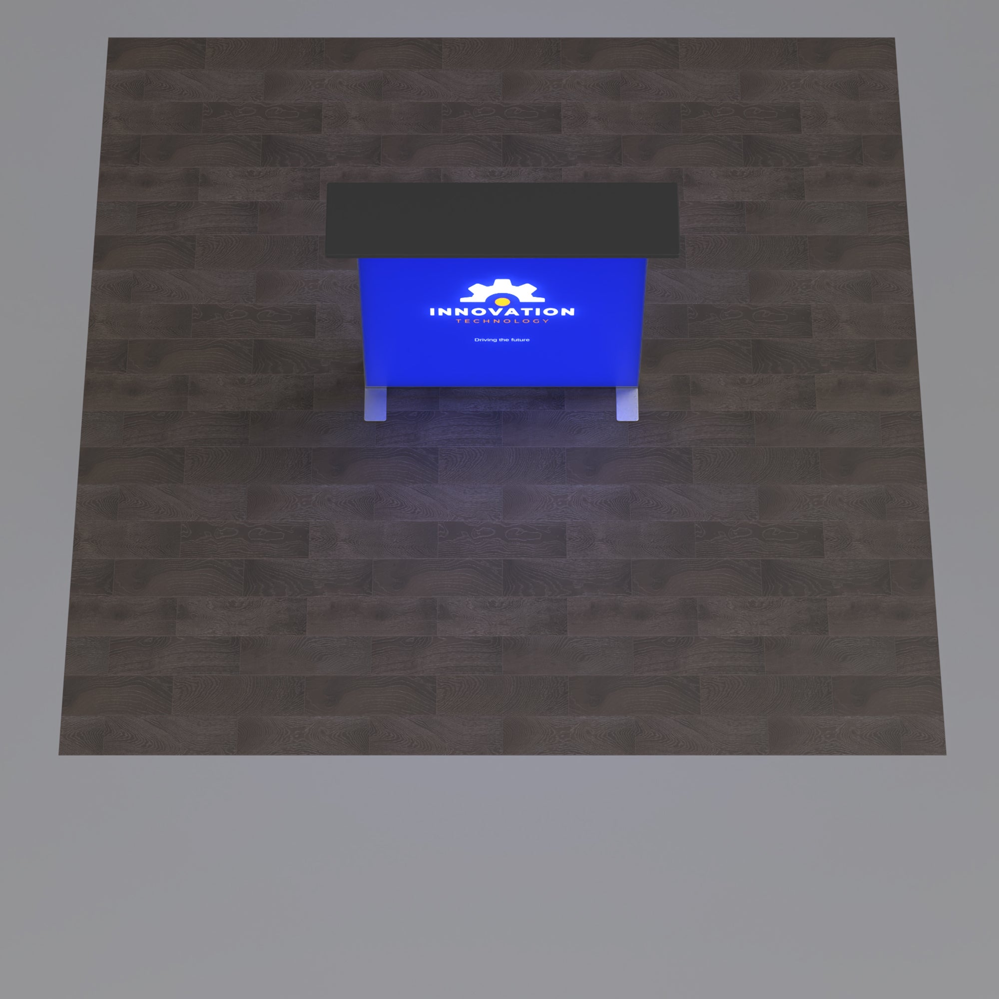 SEG Fabric Backlit Counter
