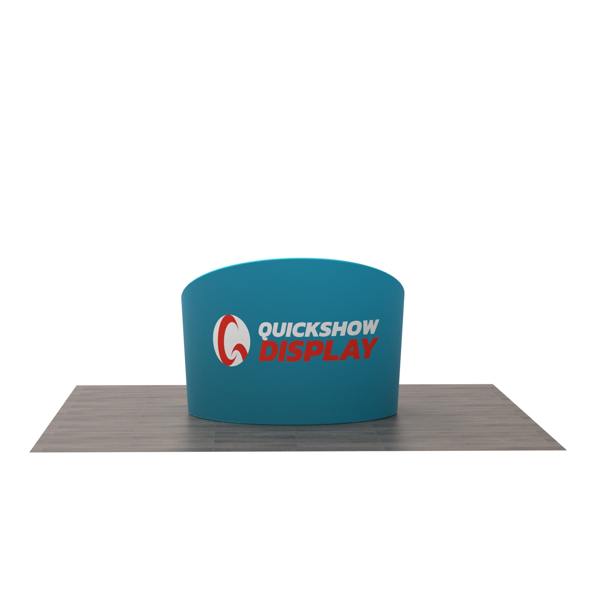 10ft Semi-Circle Tension Fabric Display Stand A