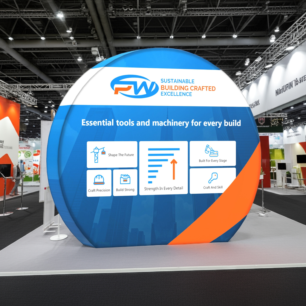 3D Moon Backlit Display Stand - QuickShowDisplay