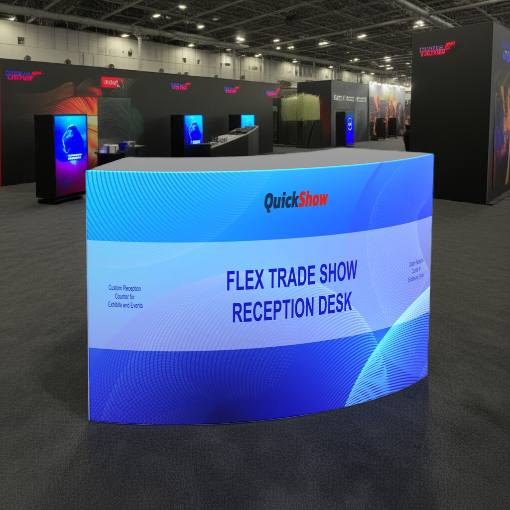 Semi Circular Display Counter - QuickShowDisplay