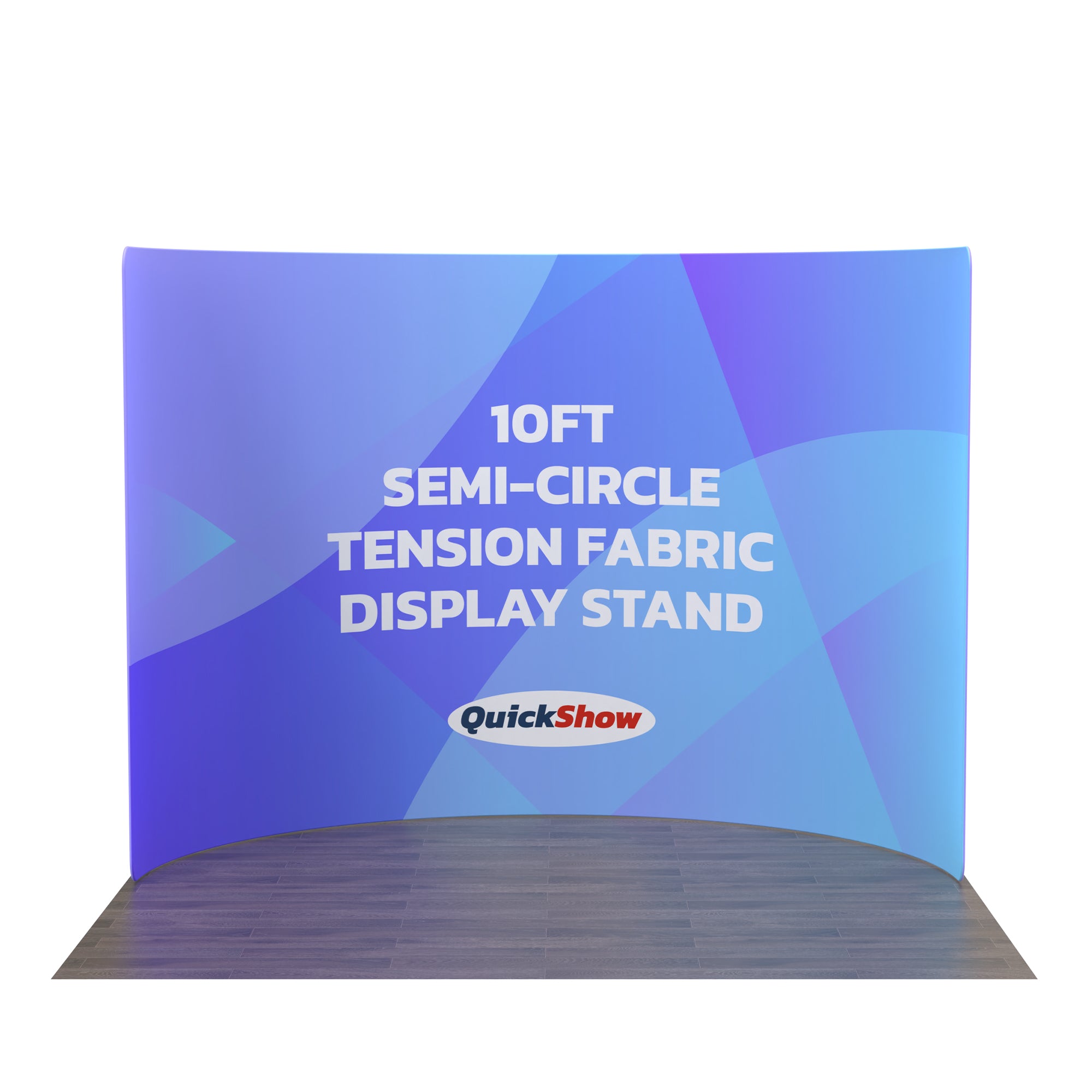 10ft Semi-Circle Tension Fabric Display Stand C