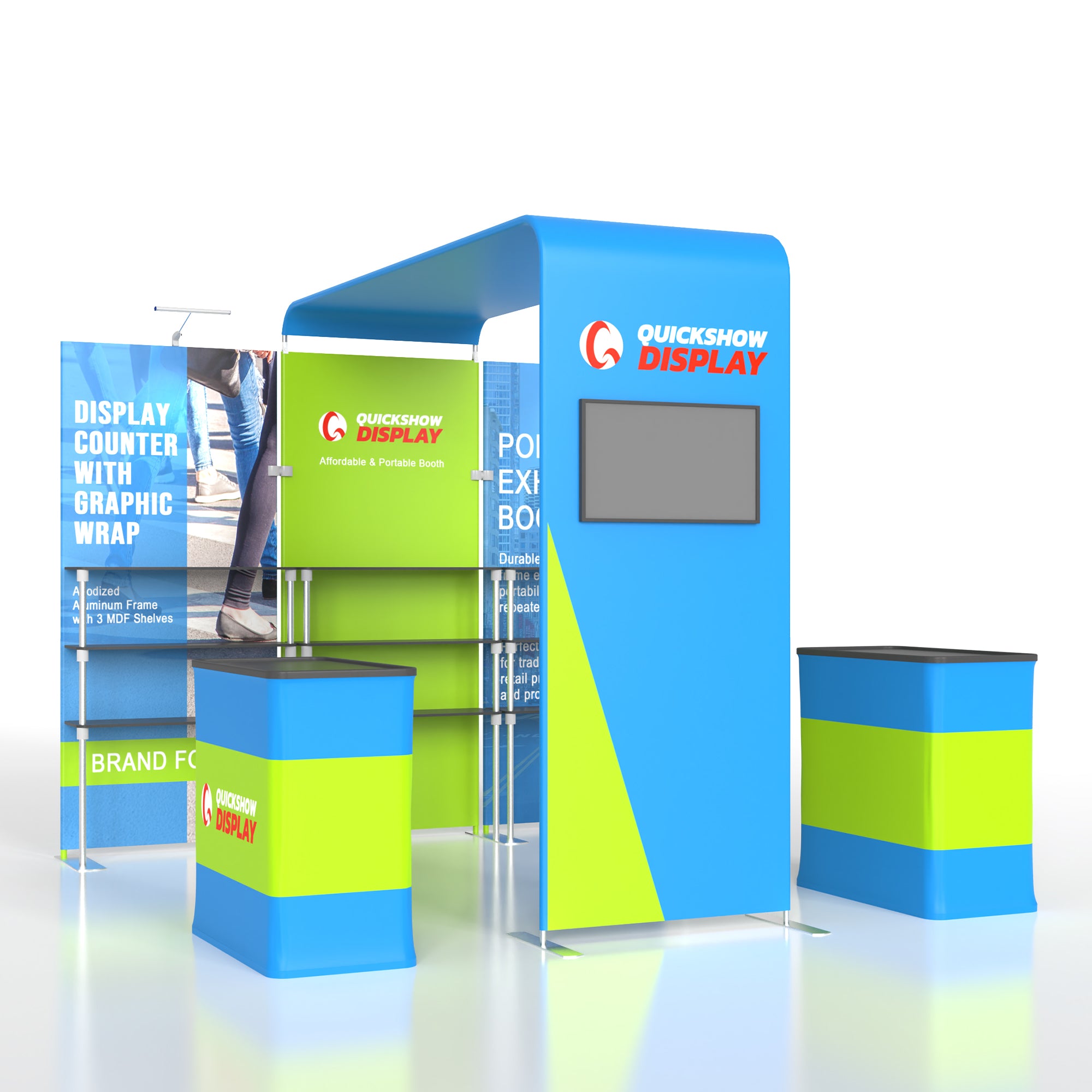 10x10 Inline Trade Show Booth 06